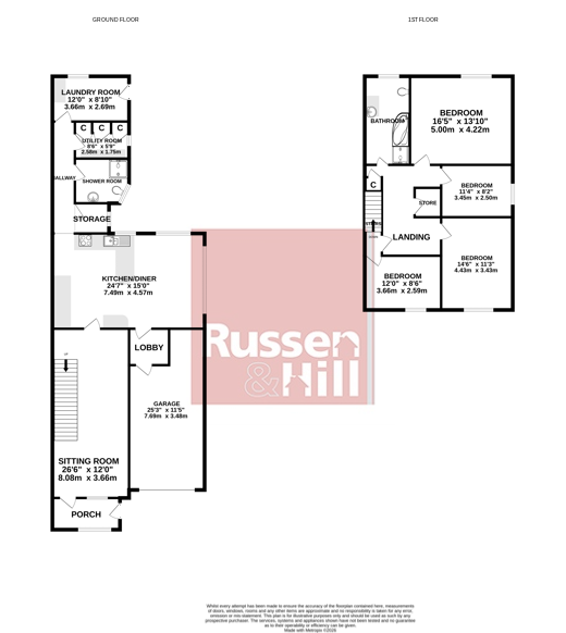 104, West End Street, Norwich floorplan