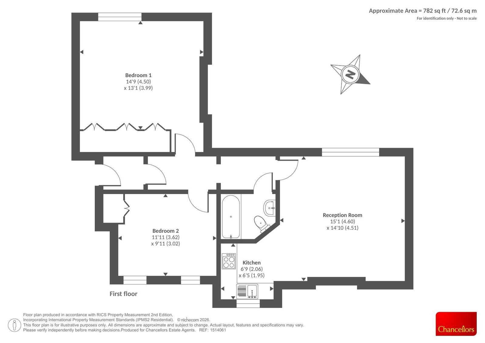 2, Old Rectory, Bicester floorplan
