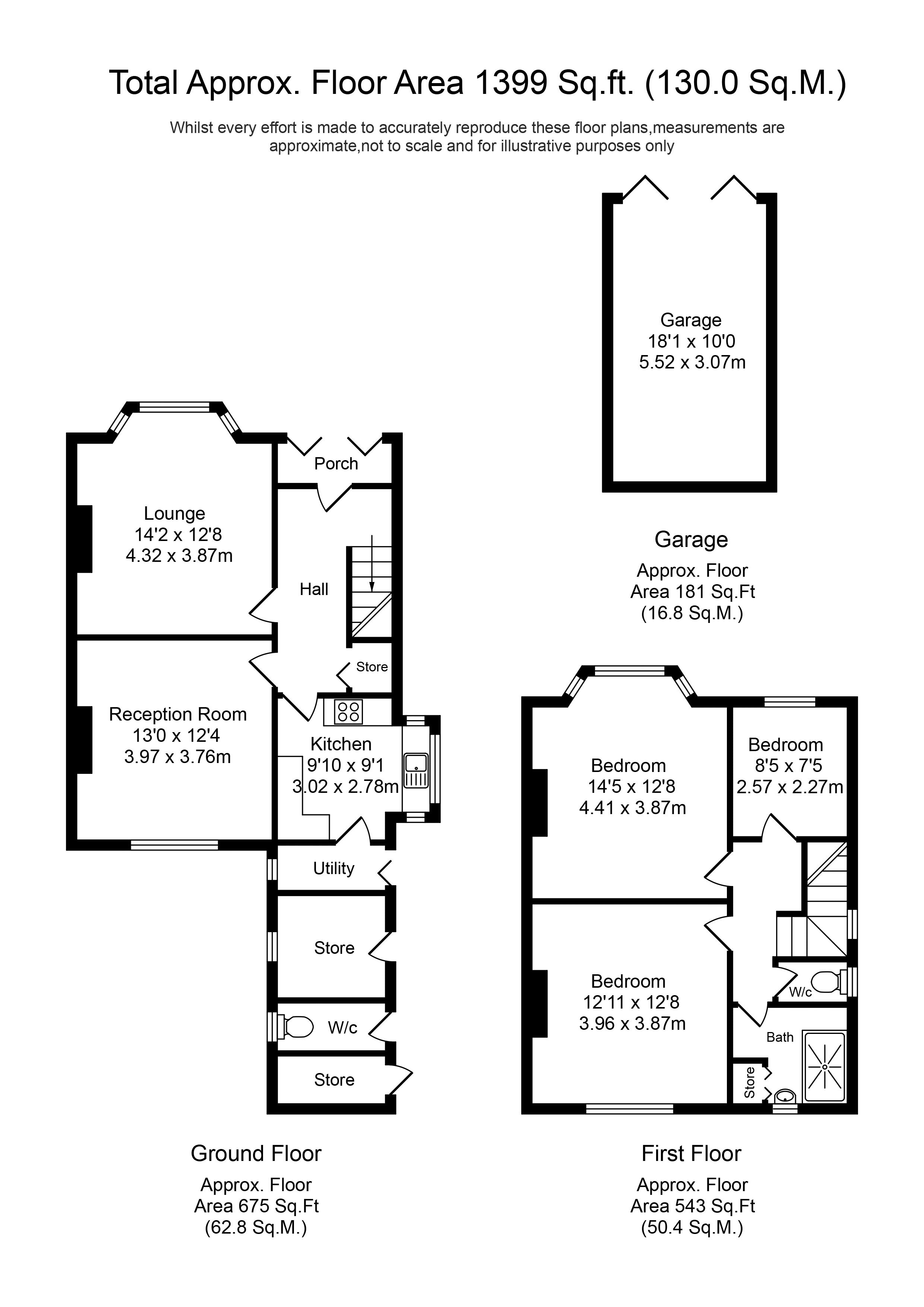 Liverpool Road South, Burscough, Ormskirk L40, 3 bedroom semidetached