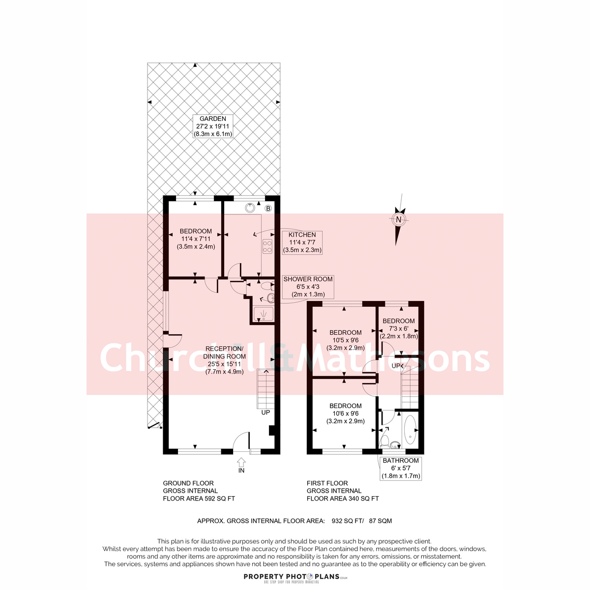 93A, Costons Avenue, Greenford floorplan