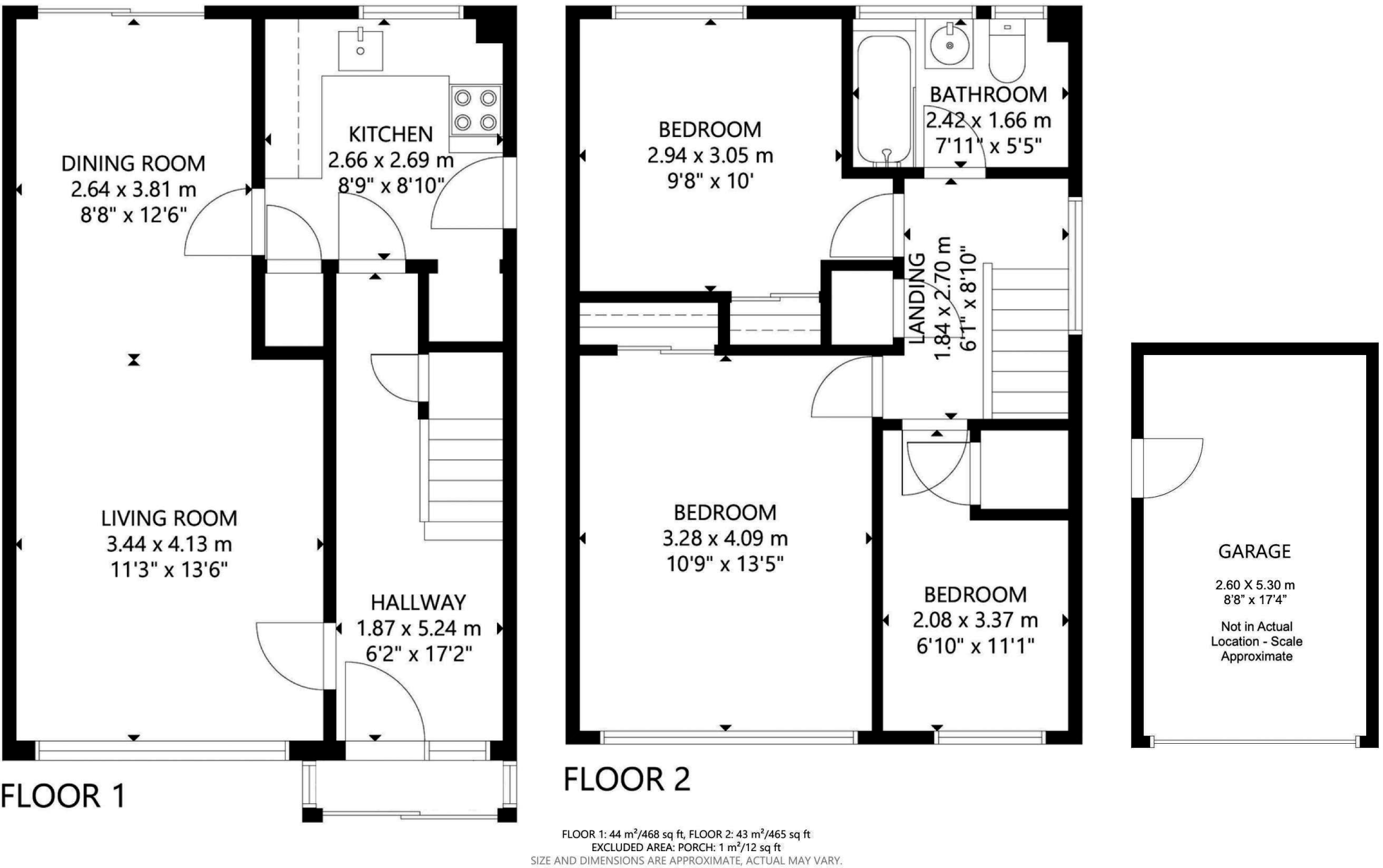 46, West Close, Haslemere floorplan