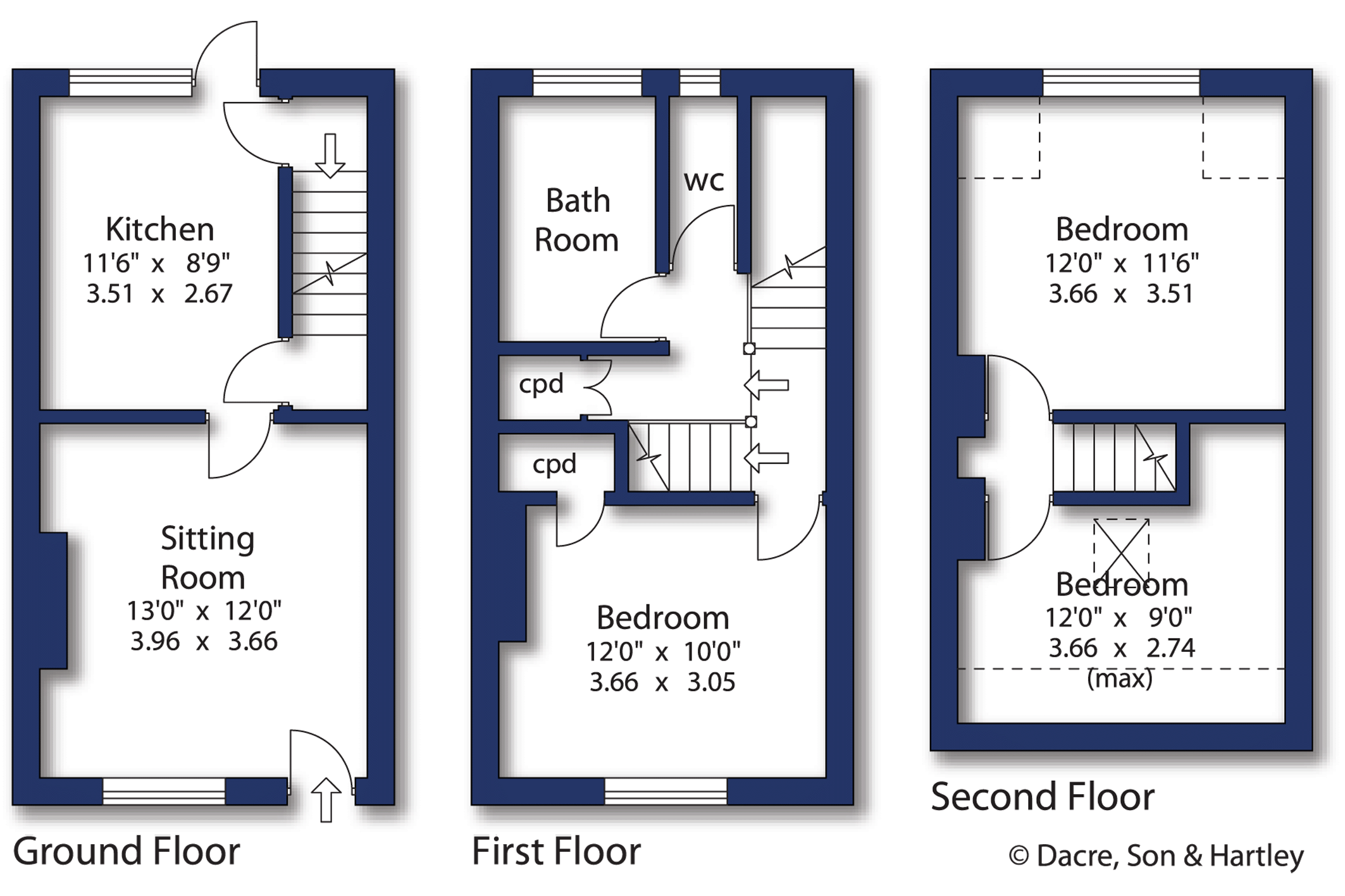 17, Albion Street, West Yorkshire floorplan