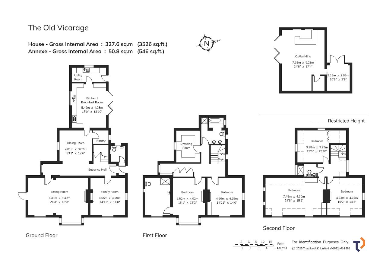 The Old Vicarage, Frittenden Road, Staplehurst floorplan