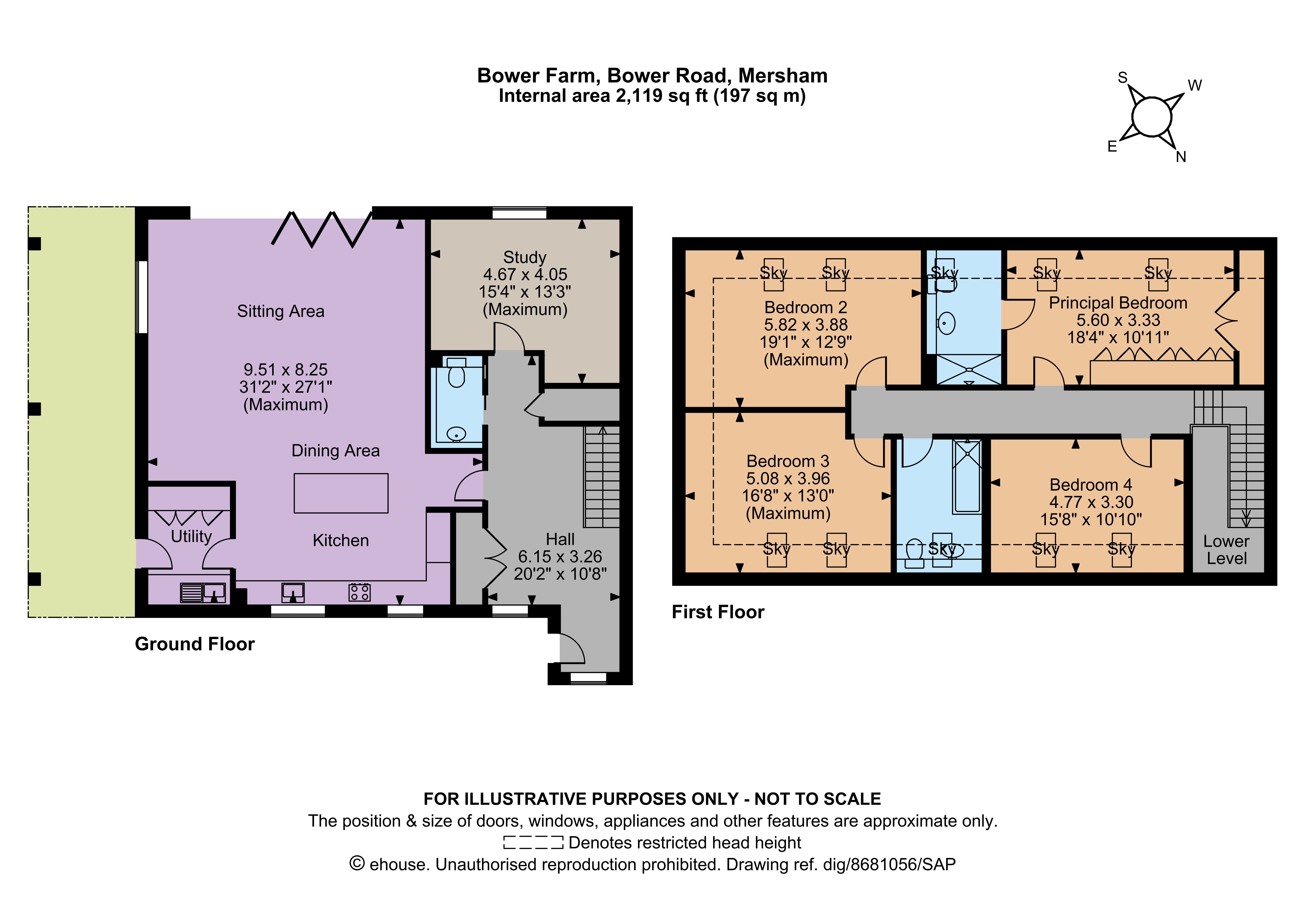 3, Bower Farm, Mersham floorplan