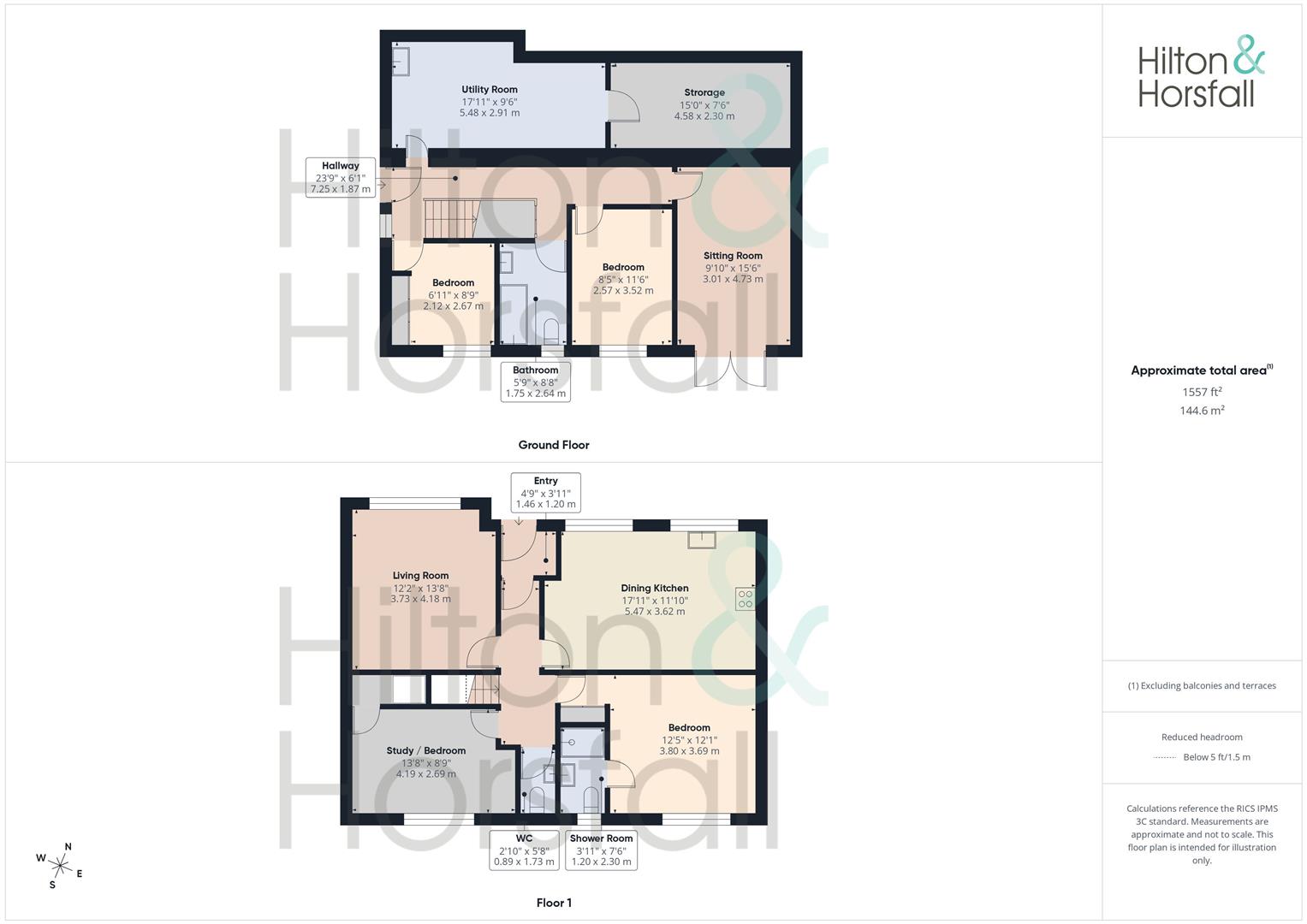 16, Park Street East, Barrowford floorplan