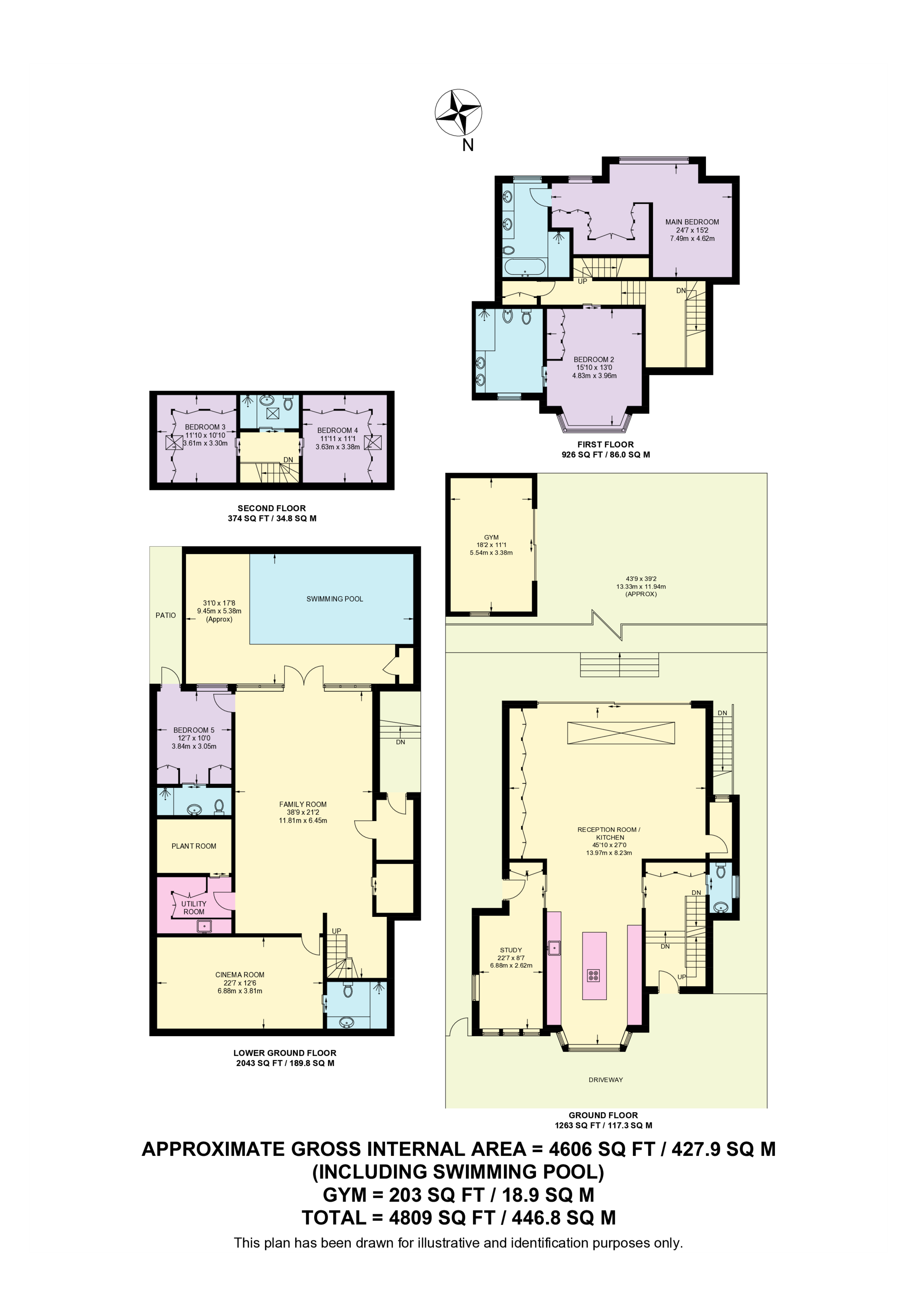 Sutherland Grove, Putney floorplan