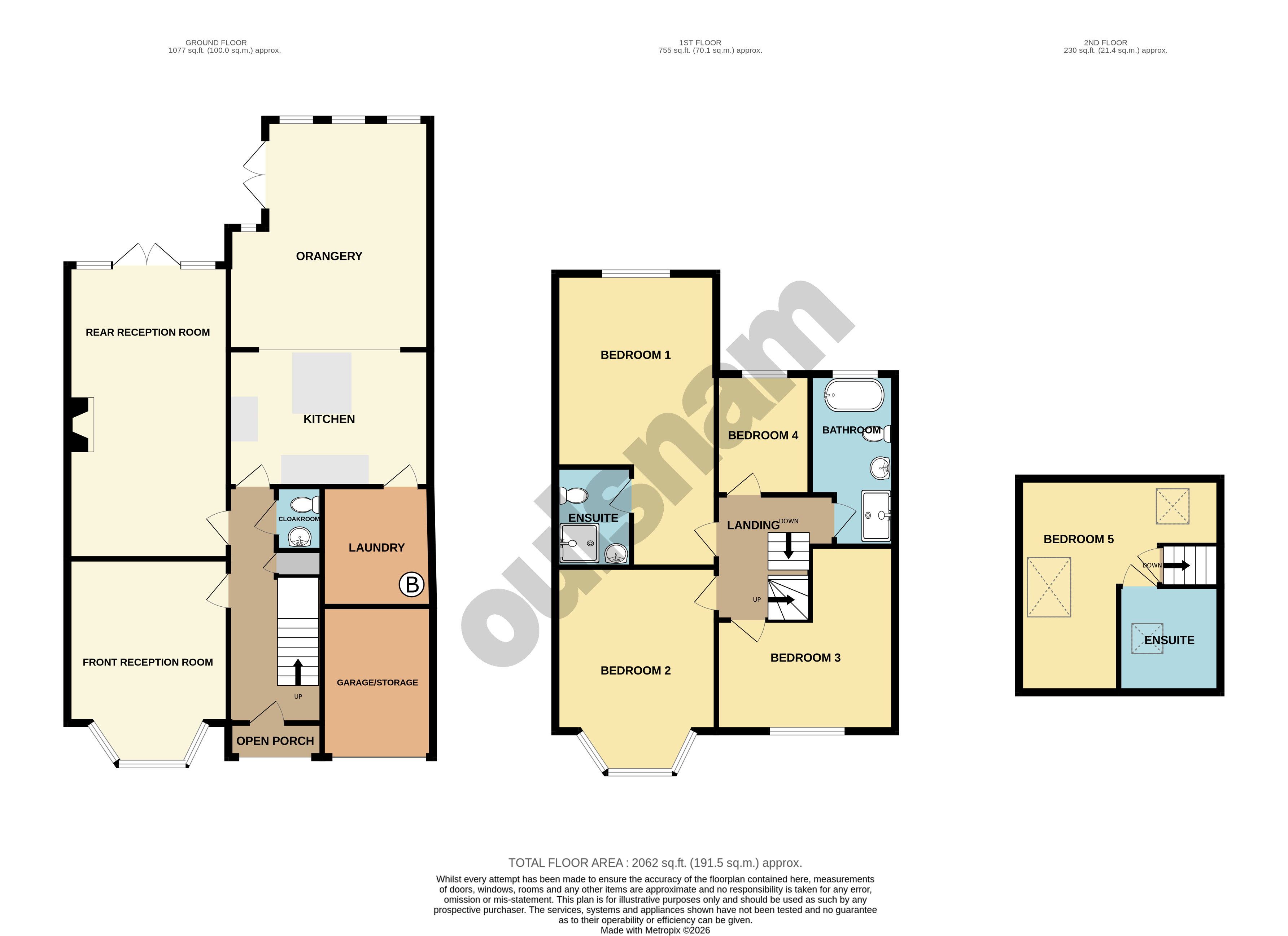 Elizabeth Road, Birmingham floorplan