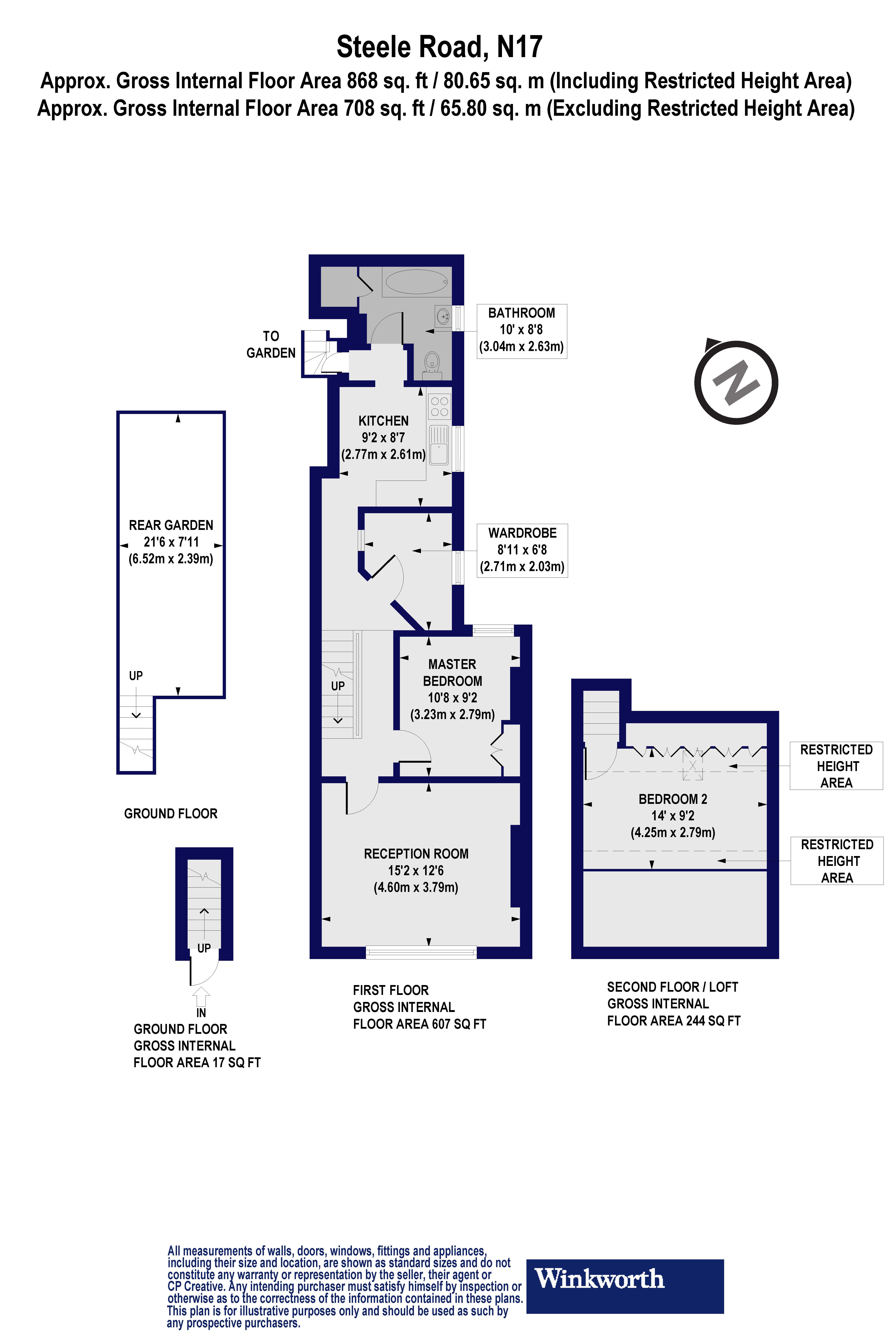 Steele Road, London floorplan