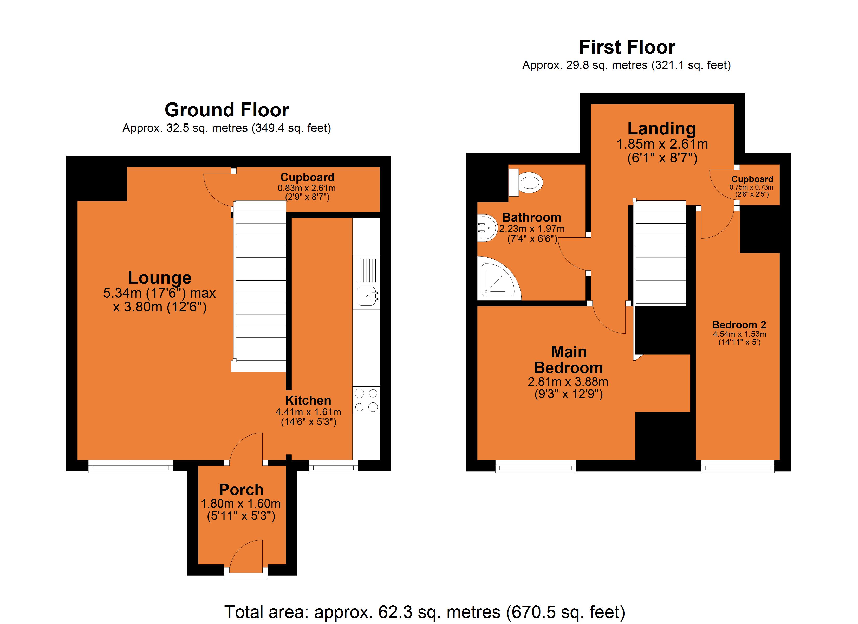 St Anns Close, Newcastle Upon Tyne floorplan