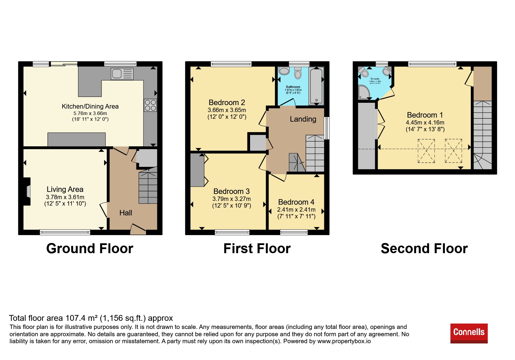 11, Uplands Close, High Wycombe floorplan