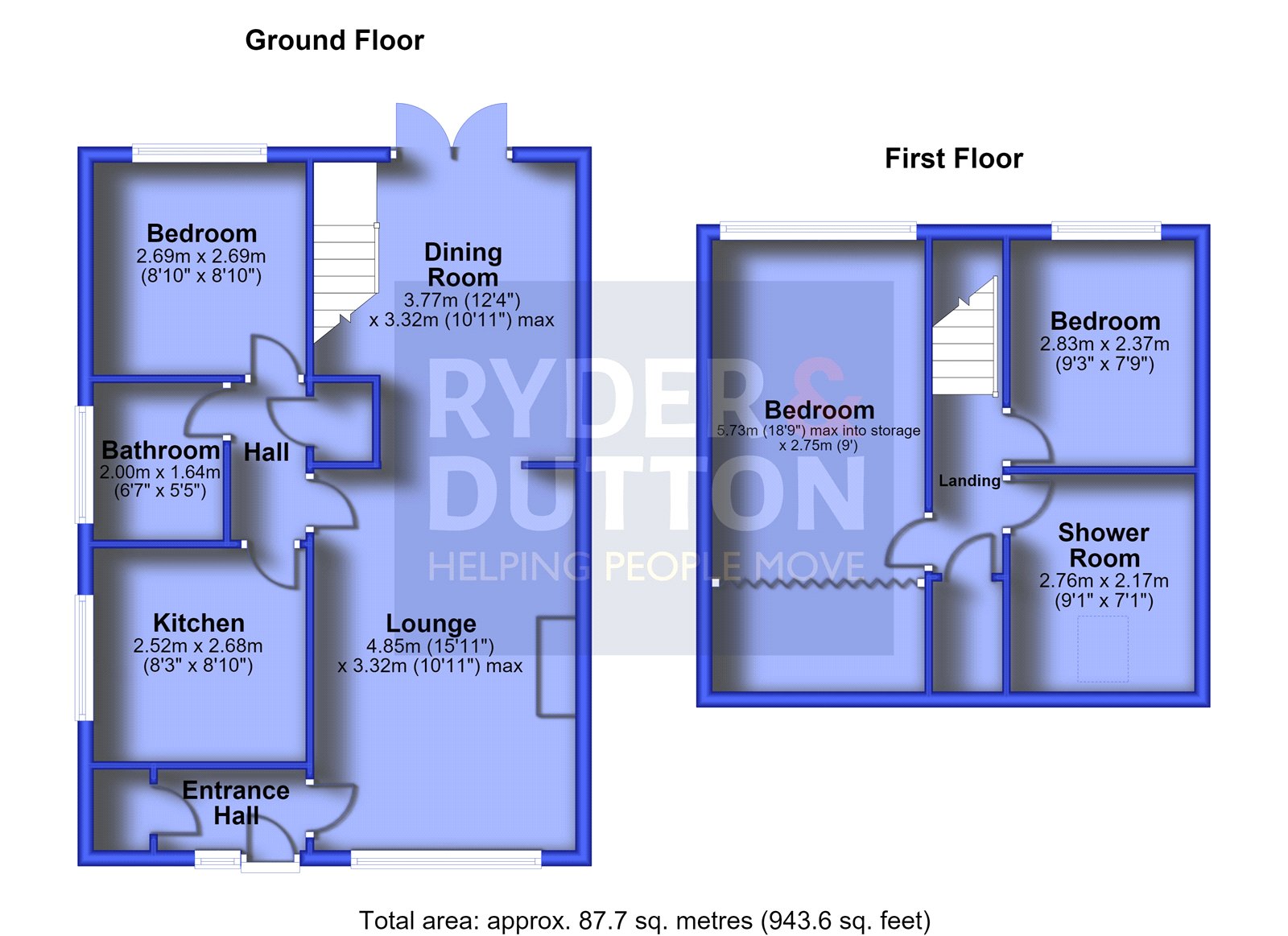 33, Ashes Lane, Saddleworth floorplan