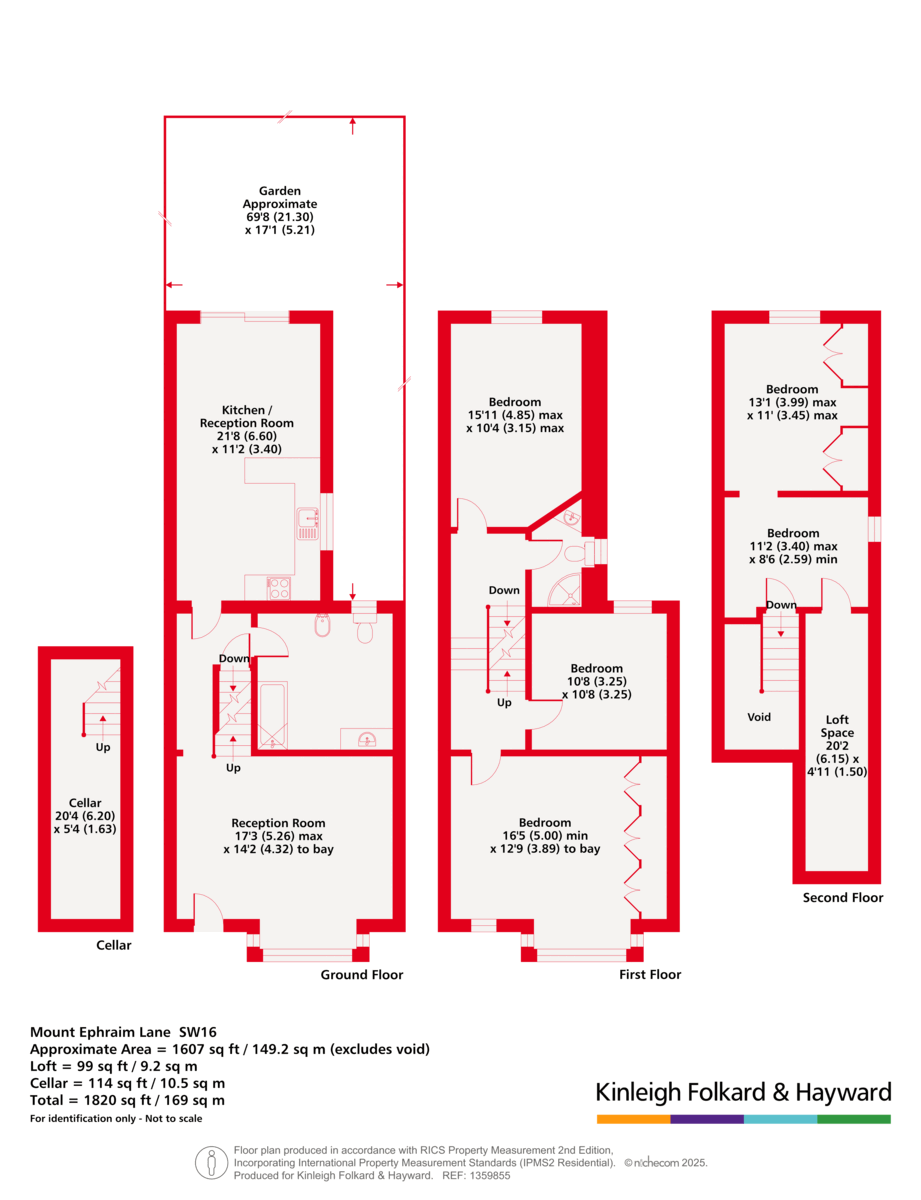 Mount Ephraim Lane, Streatham, Lonon, SW16 floorplan