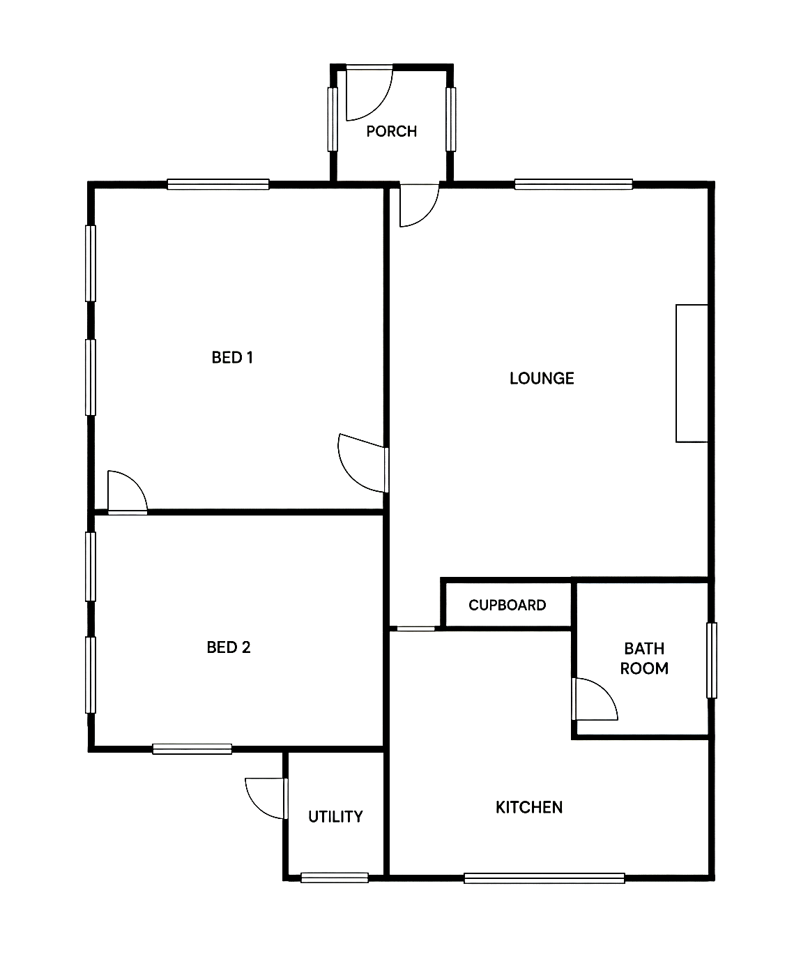 180, Gravel Lane, Southport floorplan