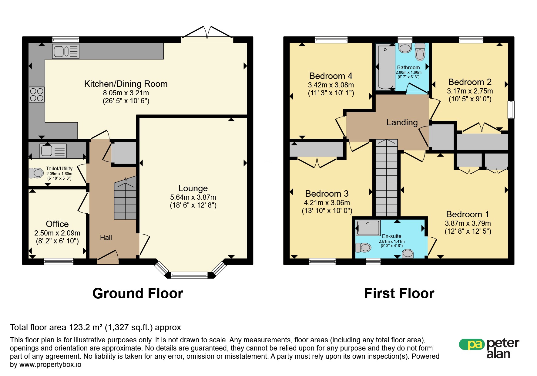 16, Lon Ffion, Cwmbran floorplan