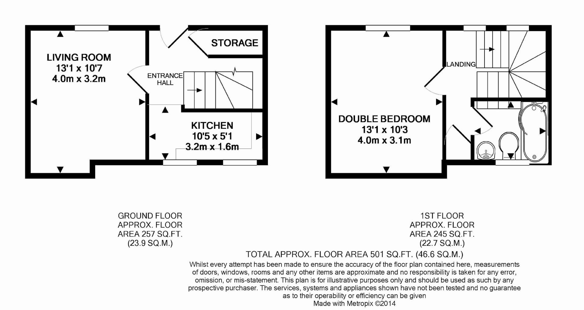 8 Butchers Row, Polehampton Close, Twyford floorplan