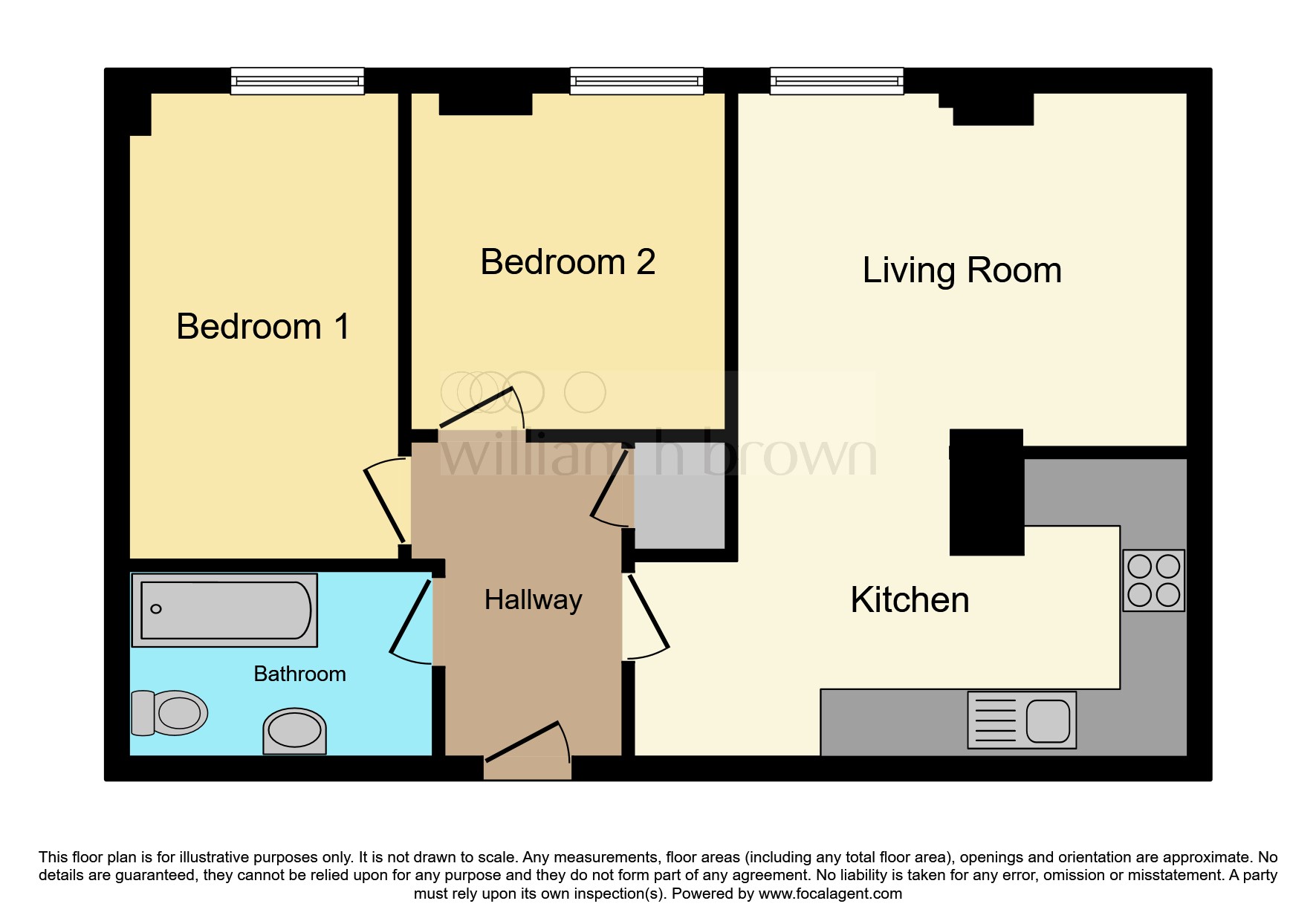 Flat 30, 2, Marquis Street, Leicester floorplan