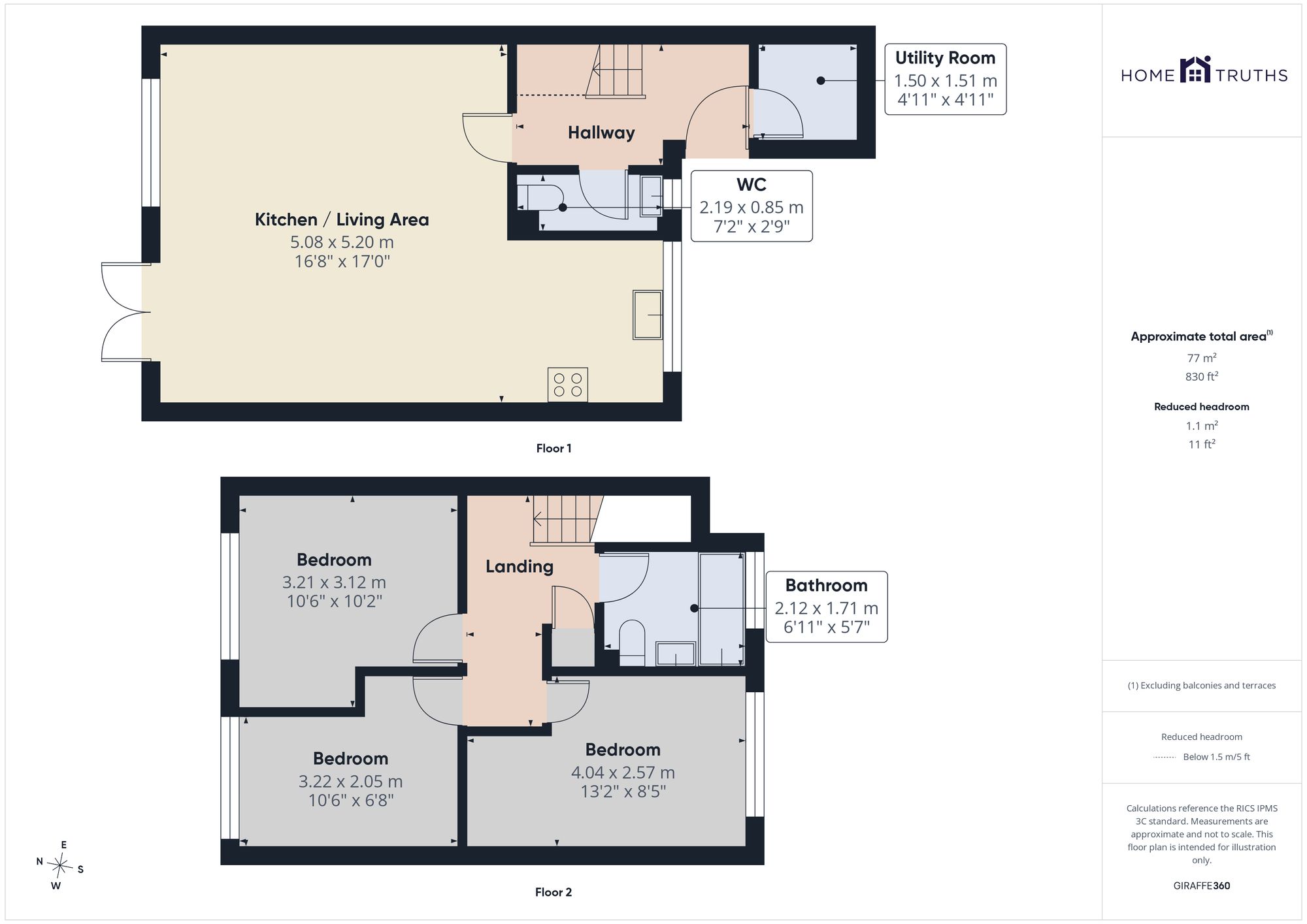 16 Langdale Grove, Chorley floorplan