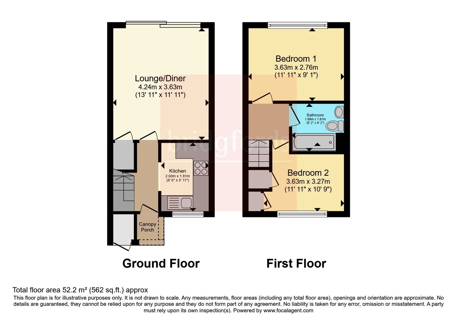 2, Cavendish Close, Cheshire floorplan