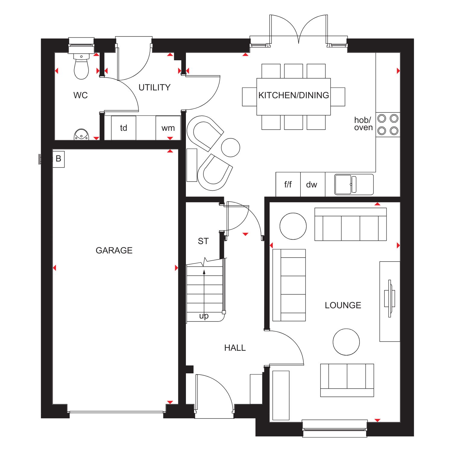 H788270, Boreland Avenue, Kirkcaldy floorplan