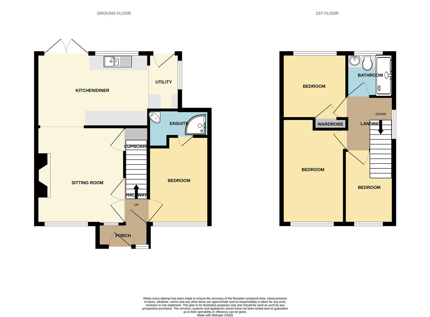 11, Rowan Close, Tavistock floorplan