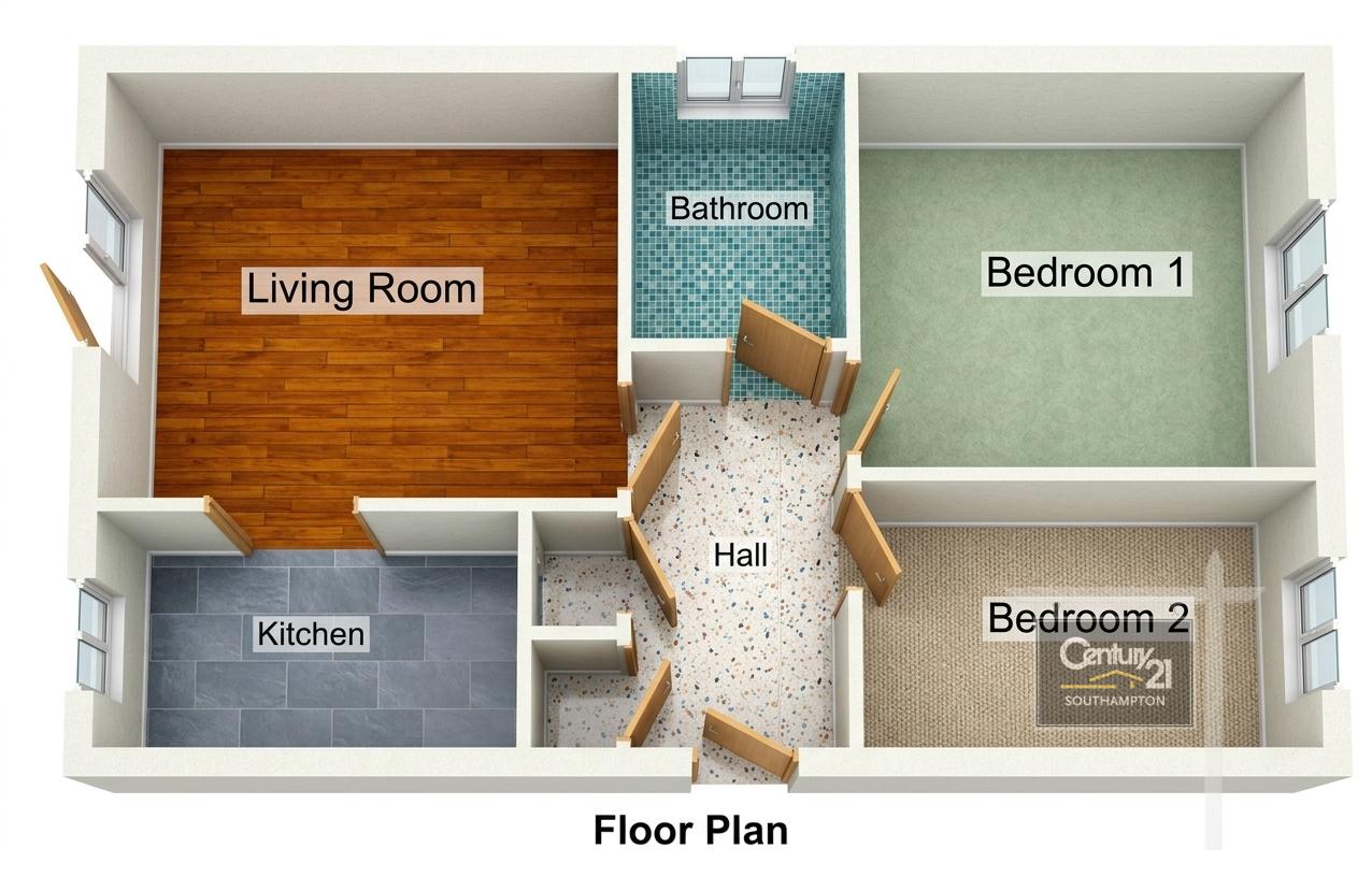 15, Maryfield, SOUTHAMPTON floorplan