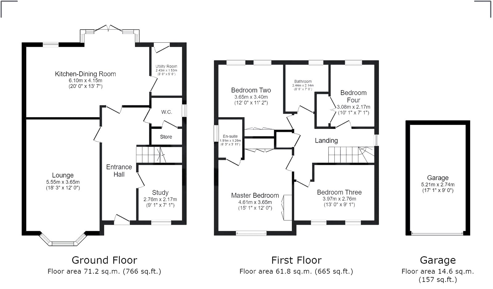 20, Waterford Crescent, Stoke-on-Trent floorplan