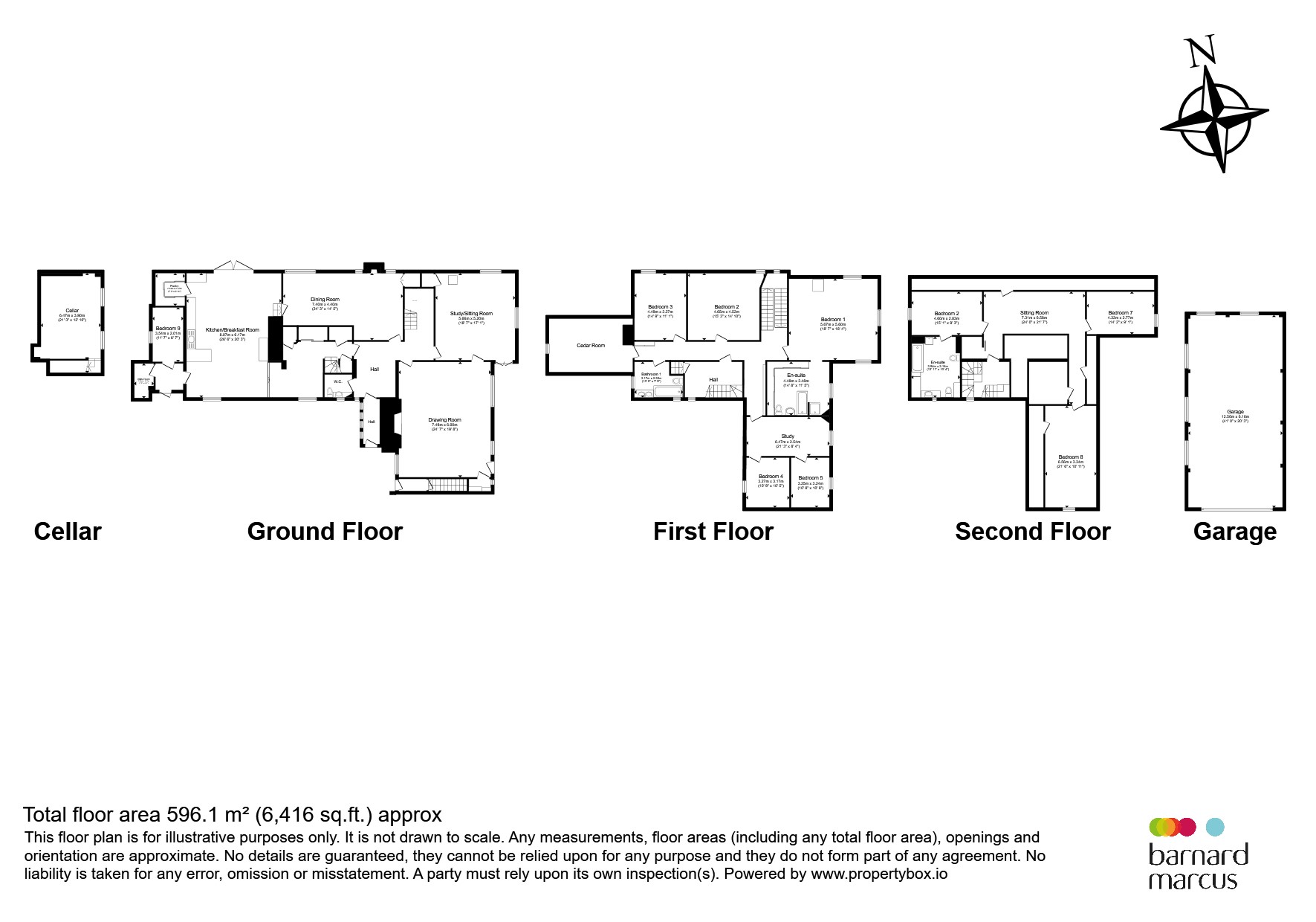 Temple Lane, Capel, Dorking floorplan