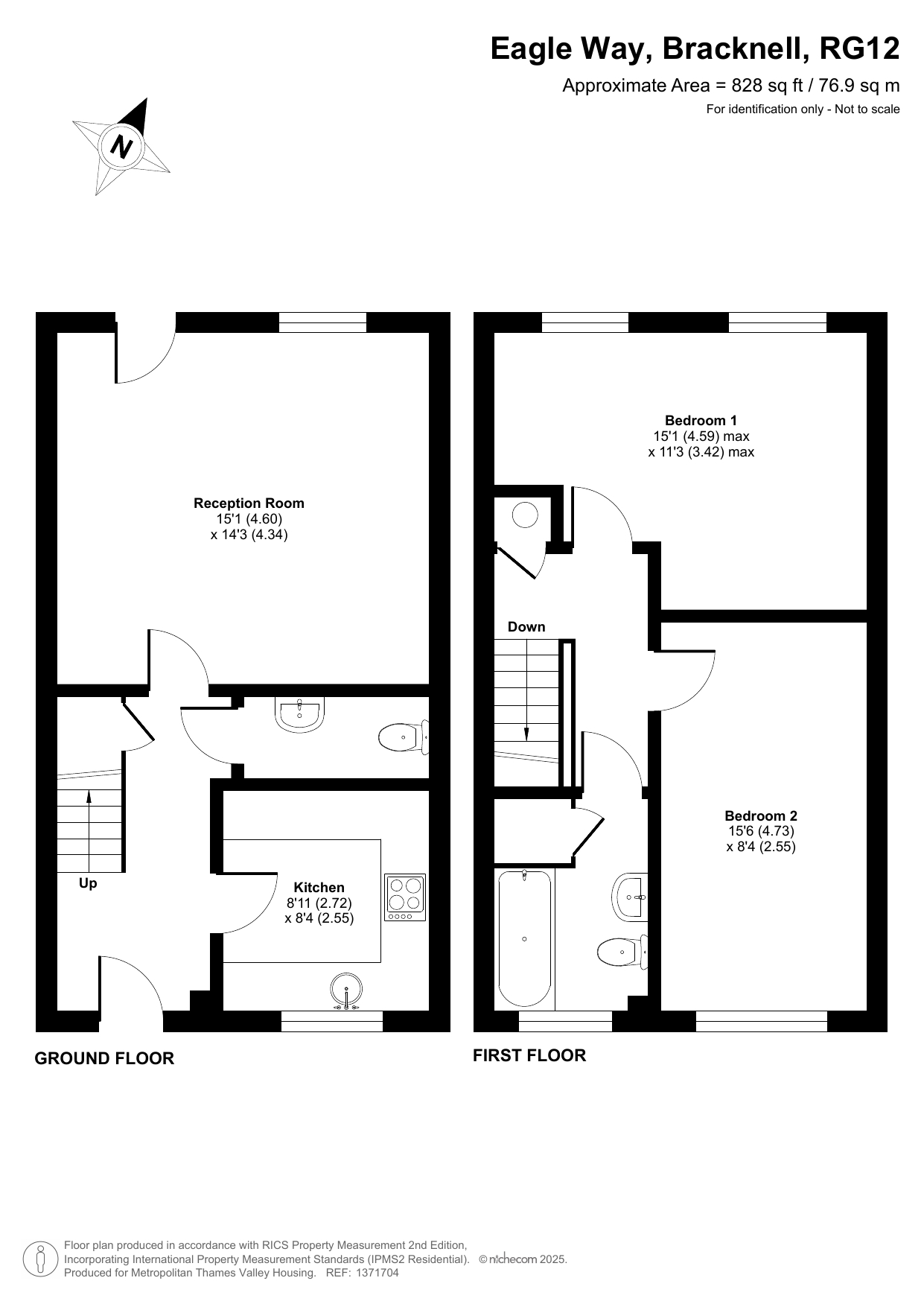 Eagle Way, Bracknell floorplan