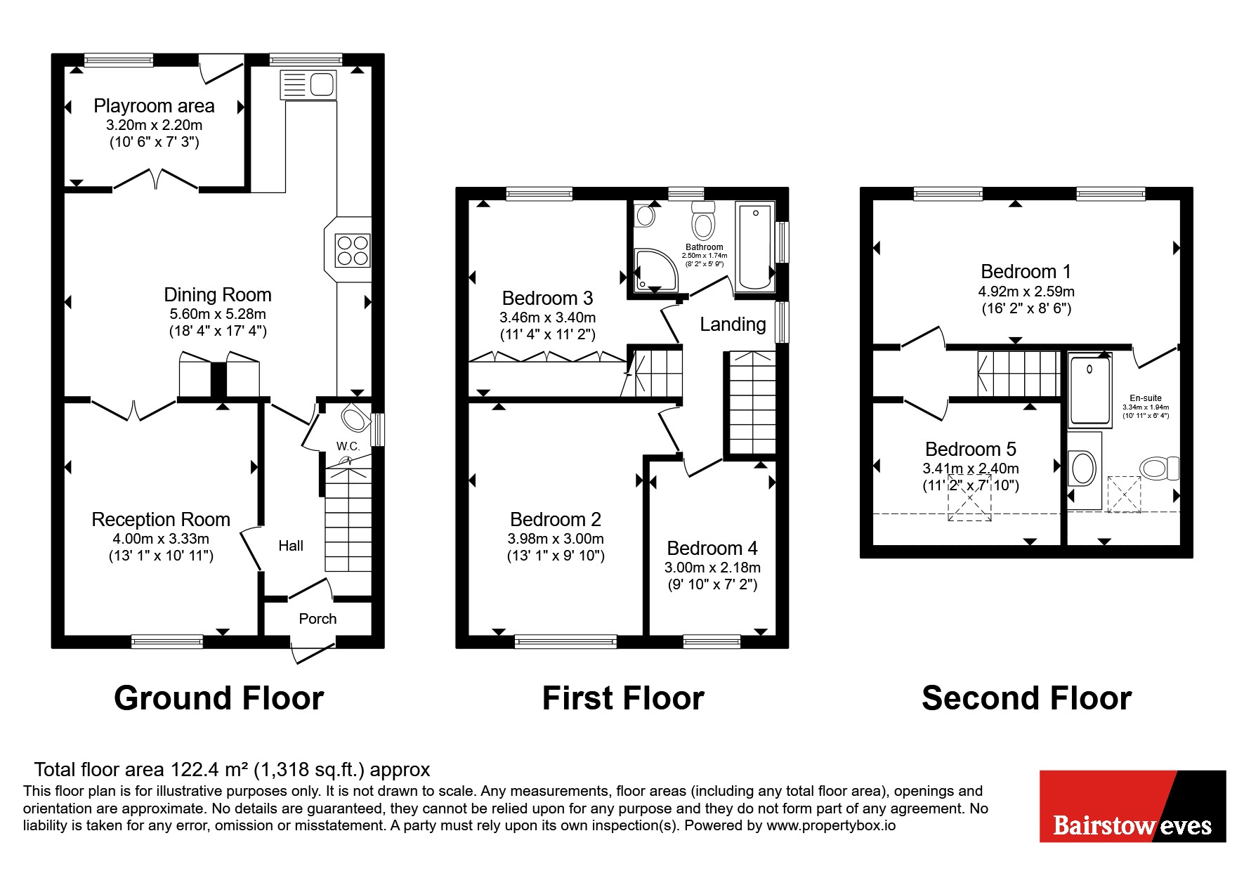 33, Arlington Gardens, Essex floorplan