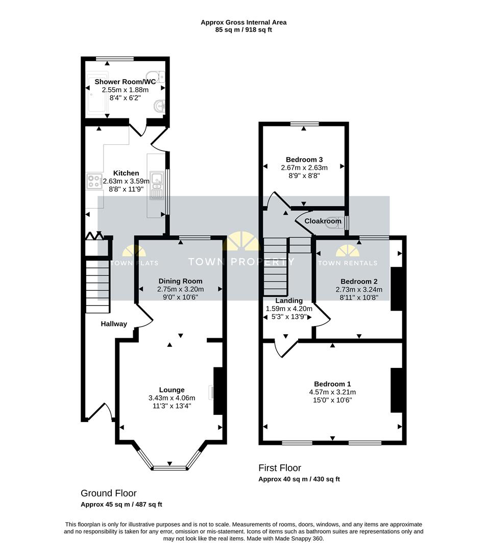 Latimer Road, Eastbourne floorplan
