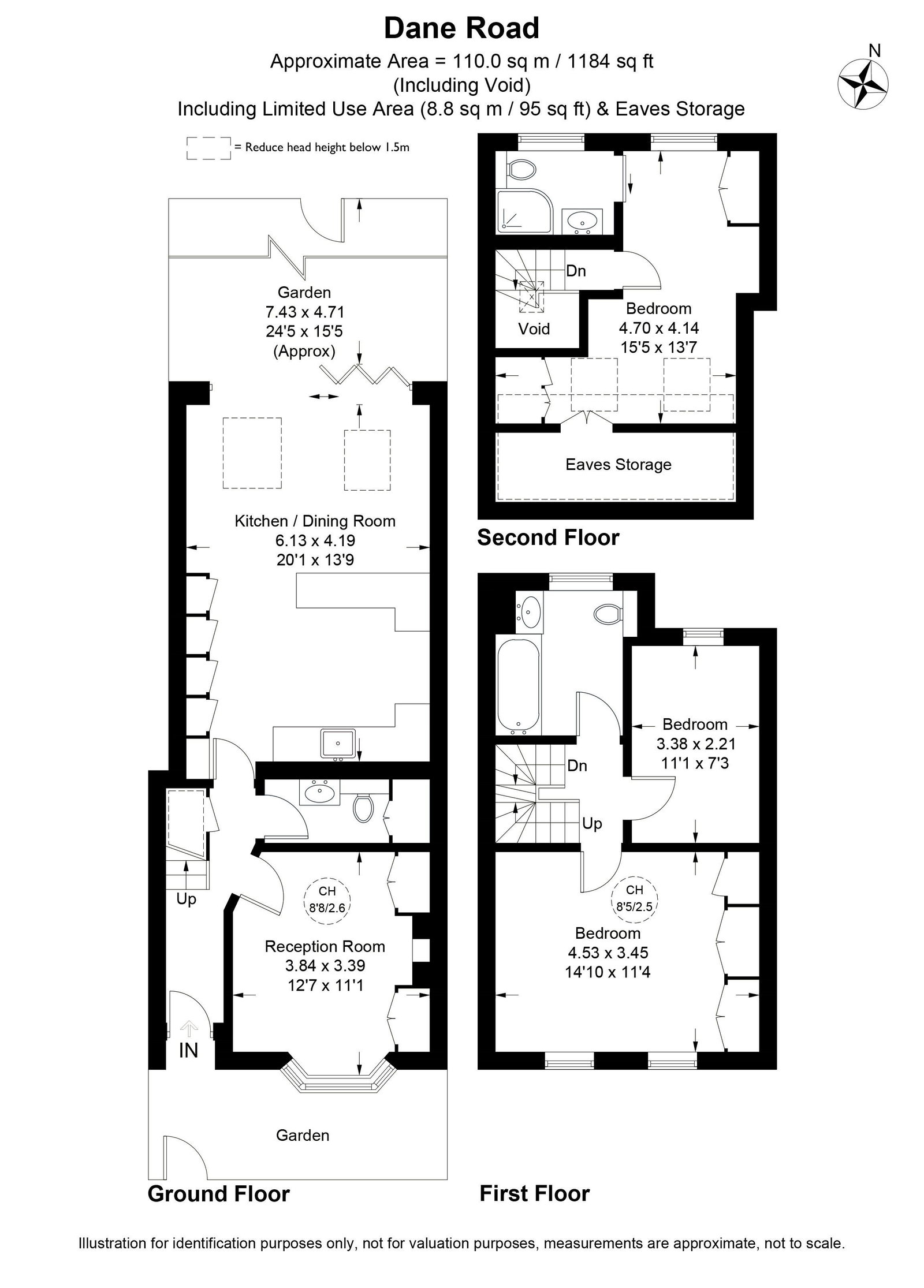 15 Dane Road, Colliers Wood, Merton floorplan