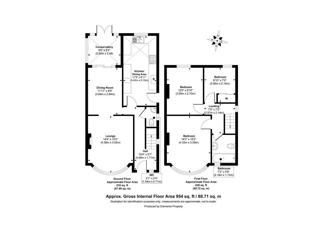 Woodbridge Hill, Guildford GU2, 3 bedroom semidetached house for sale