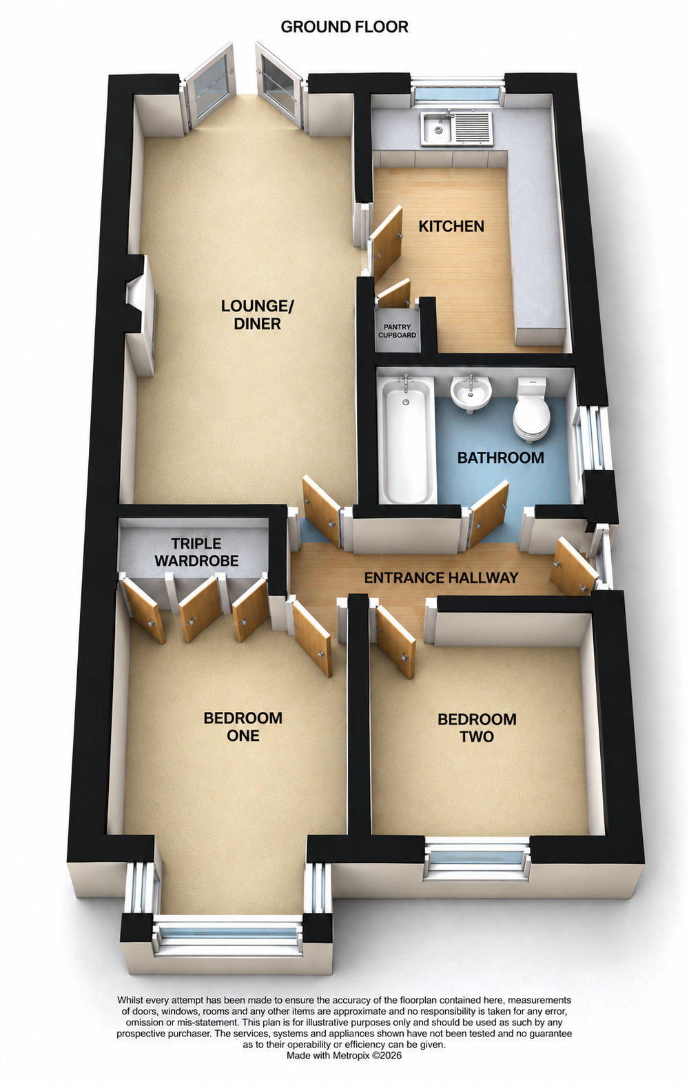 West Garston, Banwell, Weston Super Mare floorplan