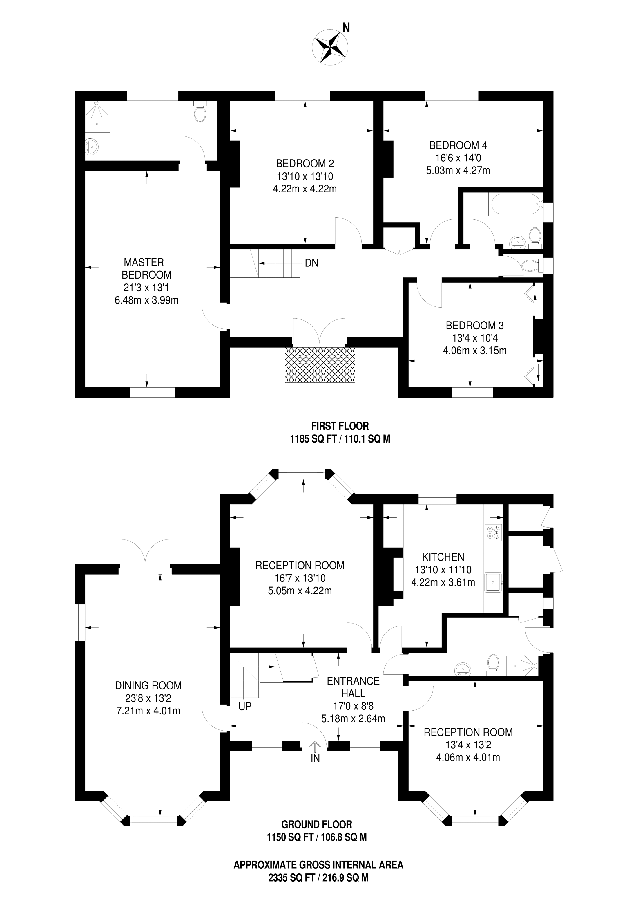 4 Bedrooms  to rent in Upfield, Croydon CR0