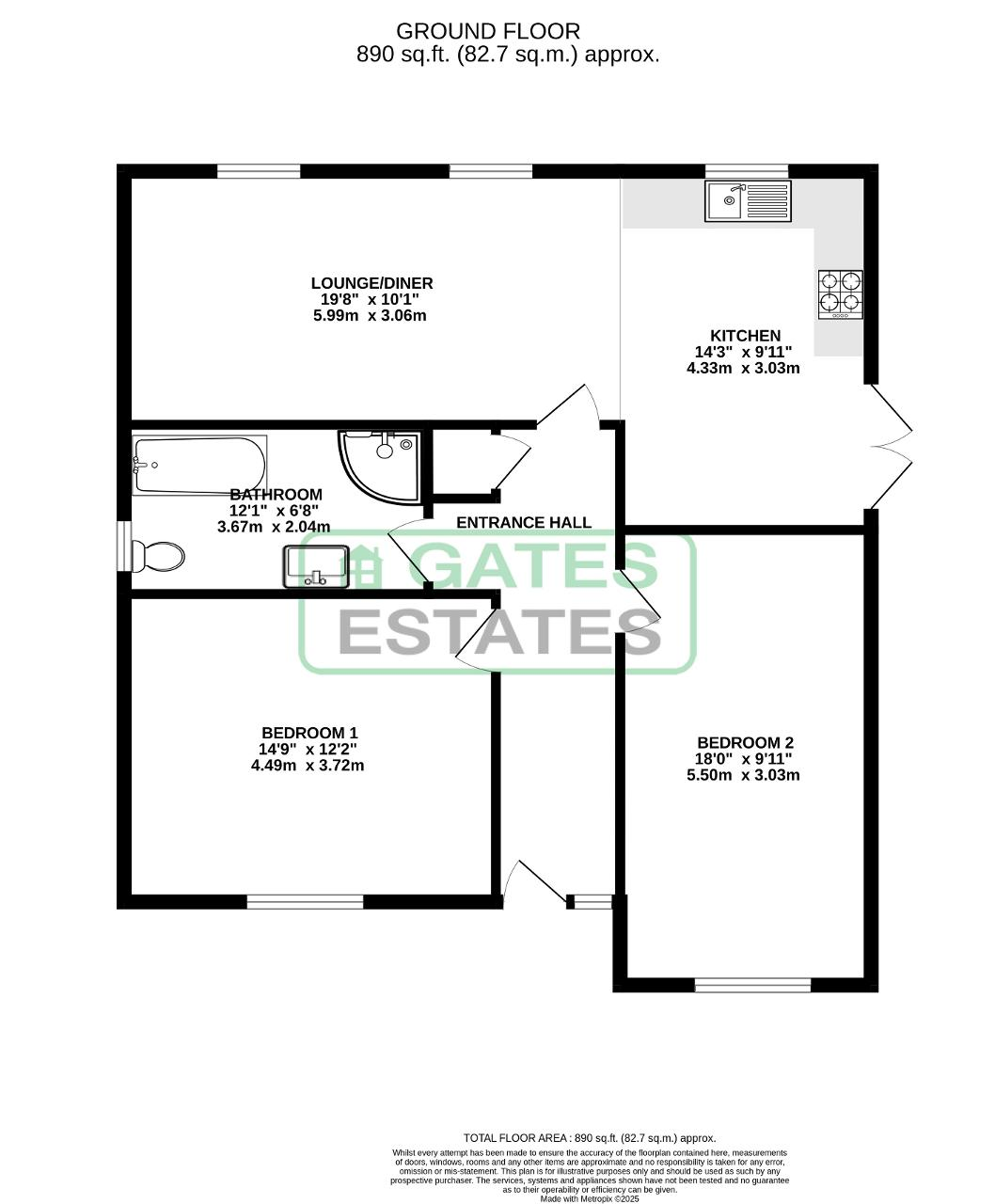 6A, Orchard Croft, Barnsley floorplan