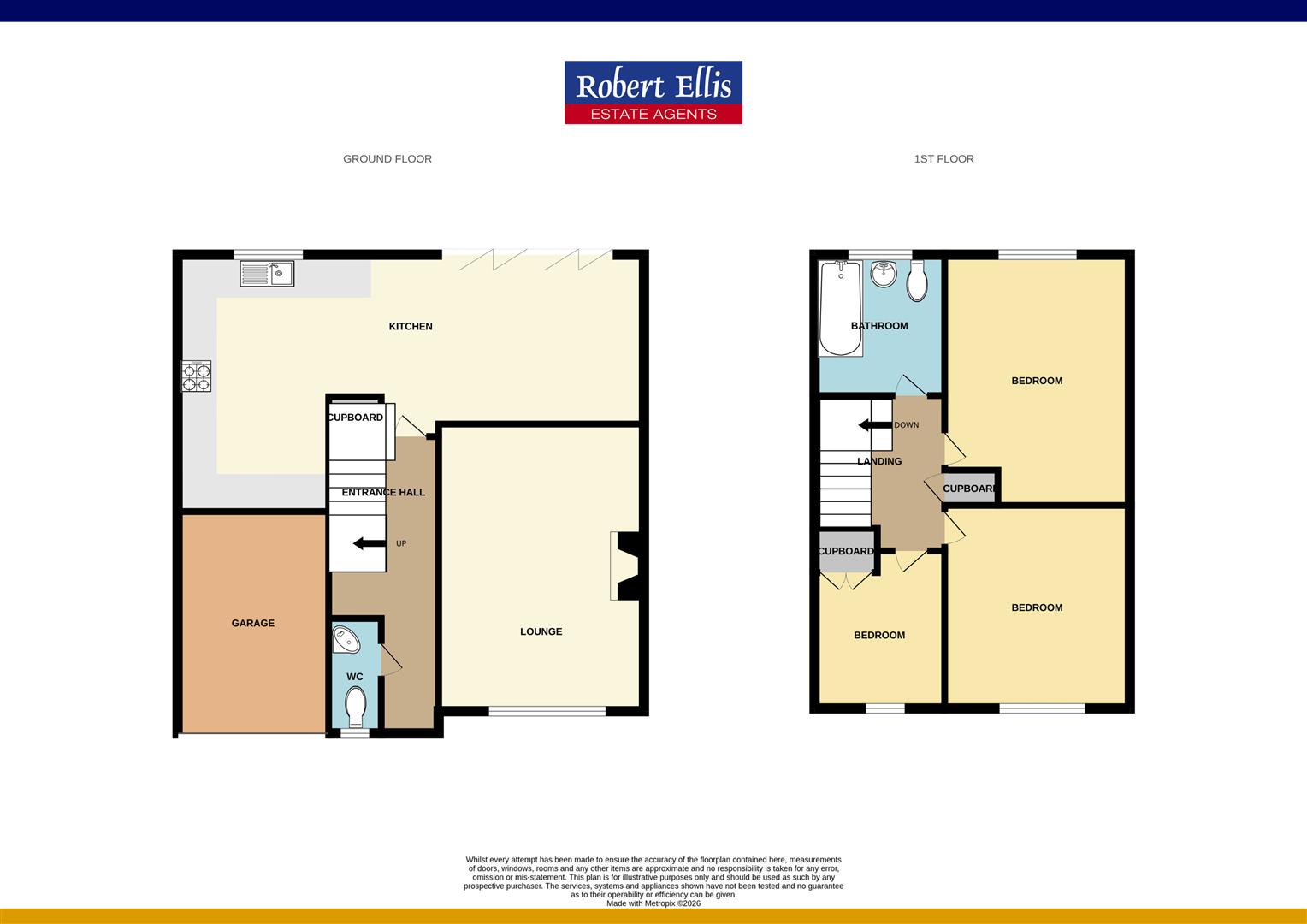 36, Erdington Way, Nottingham floorplan