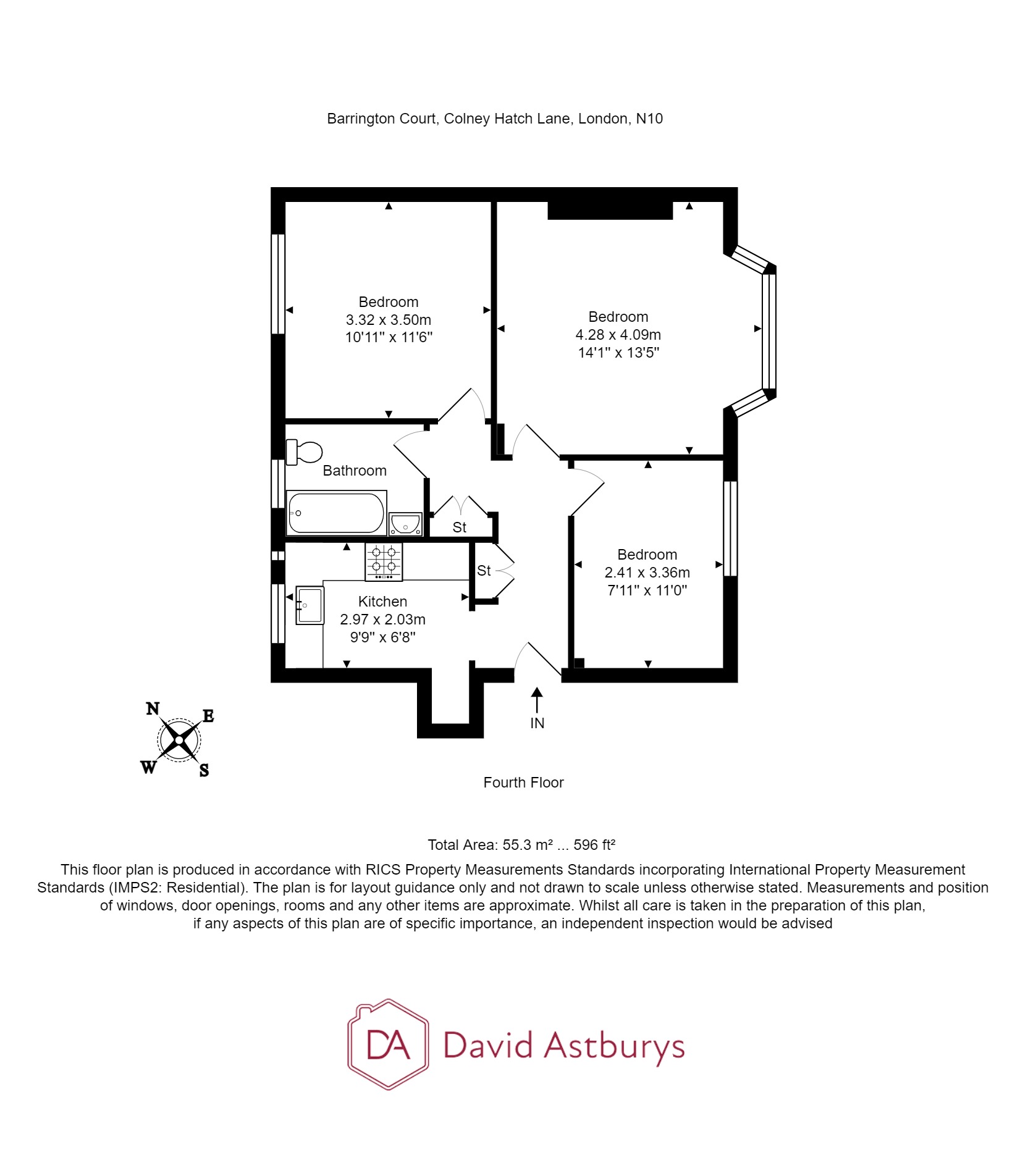 Colney Hatch Lane, London N10, 2 bedroom flat for sale 65857437