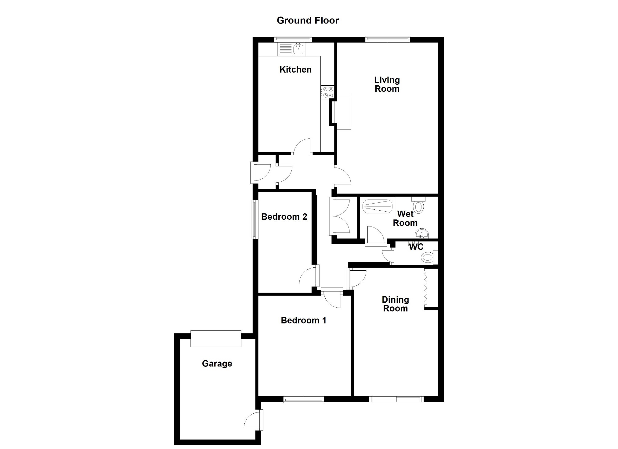 3 Bedrooms Detached bungalow for sale in Meadow Croft, Southgate, Swansea SA3