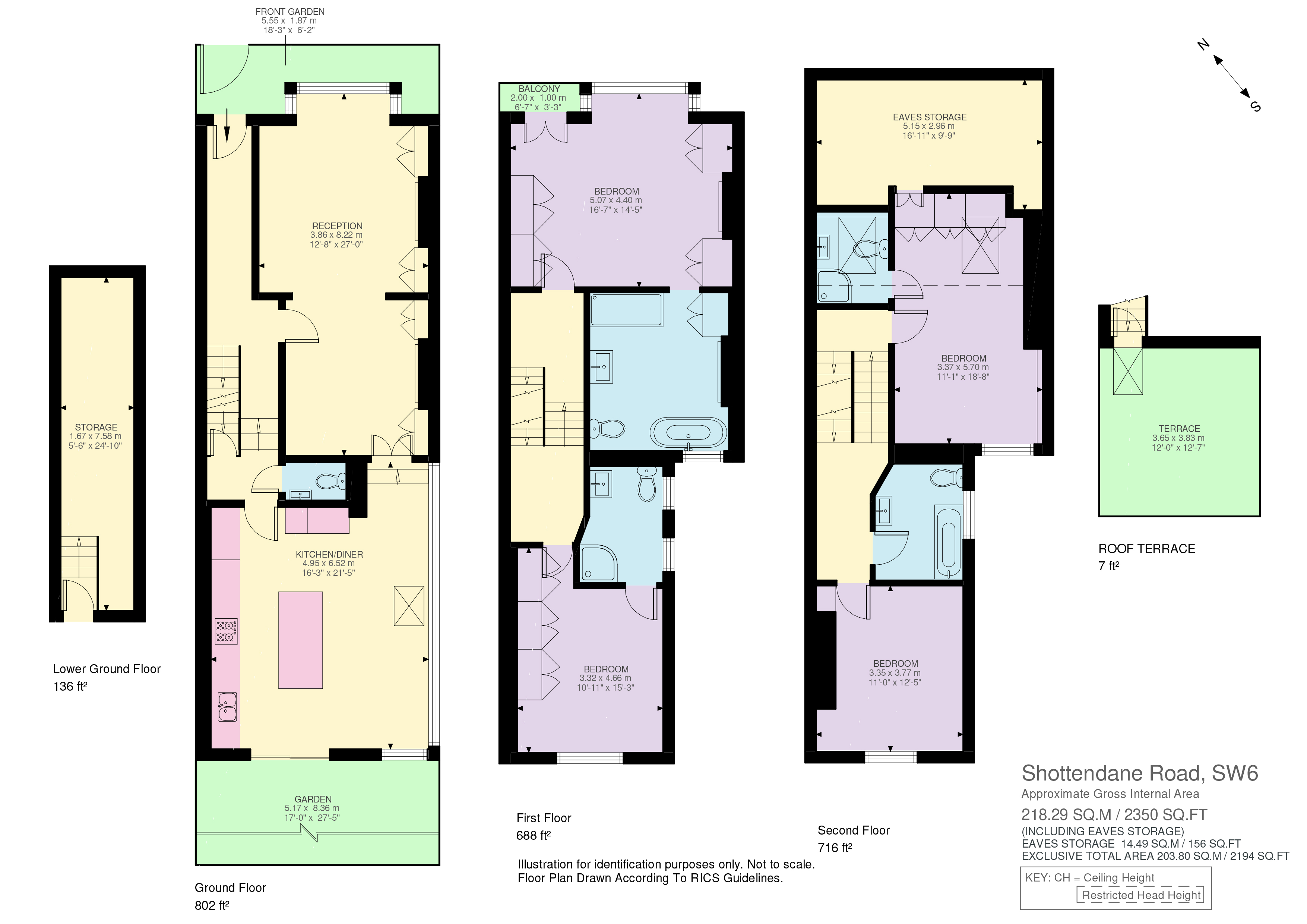6, Shottendane Road, London floorplan
