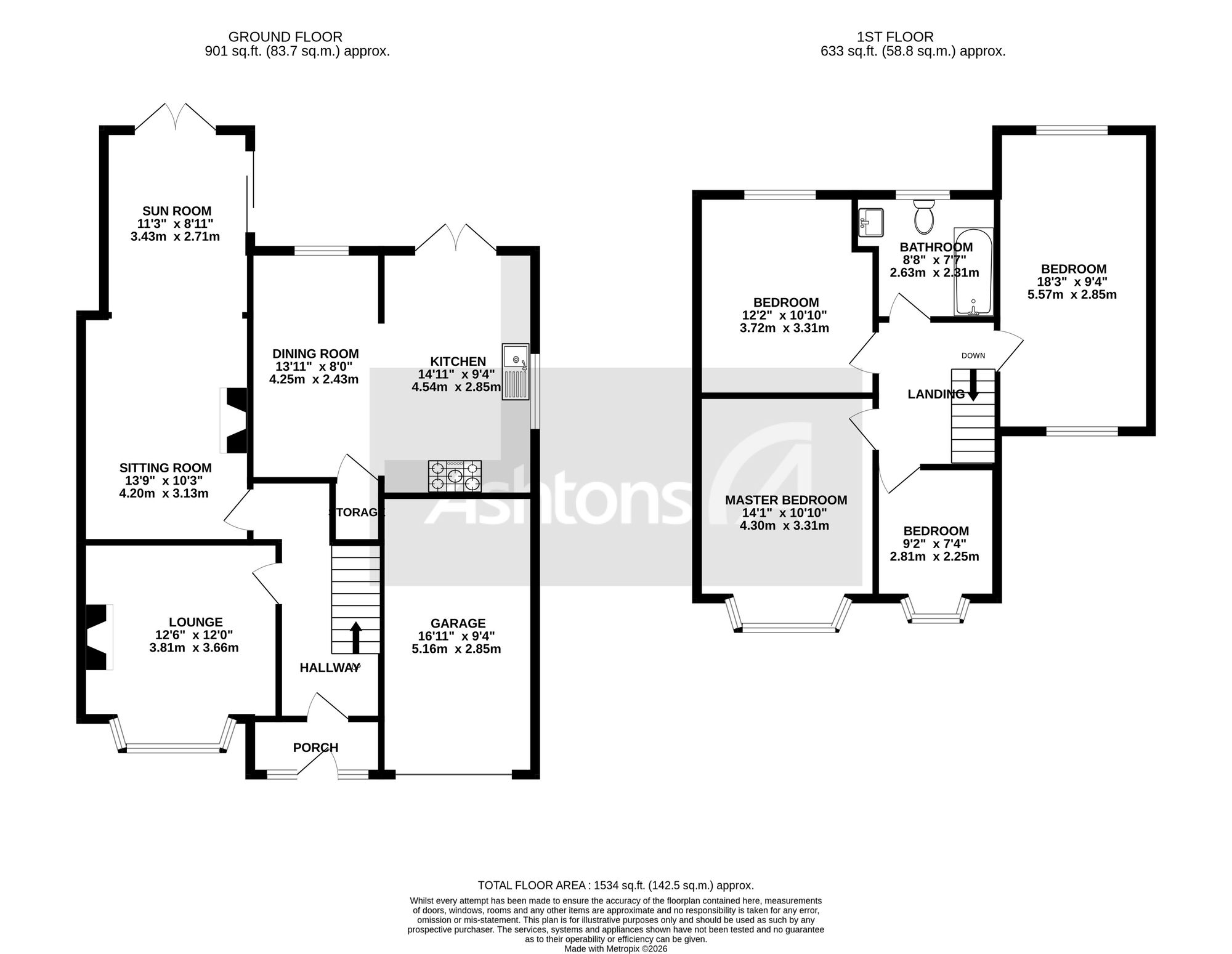 9 Gunning Avenue, St. Helens floorplan