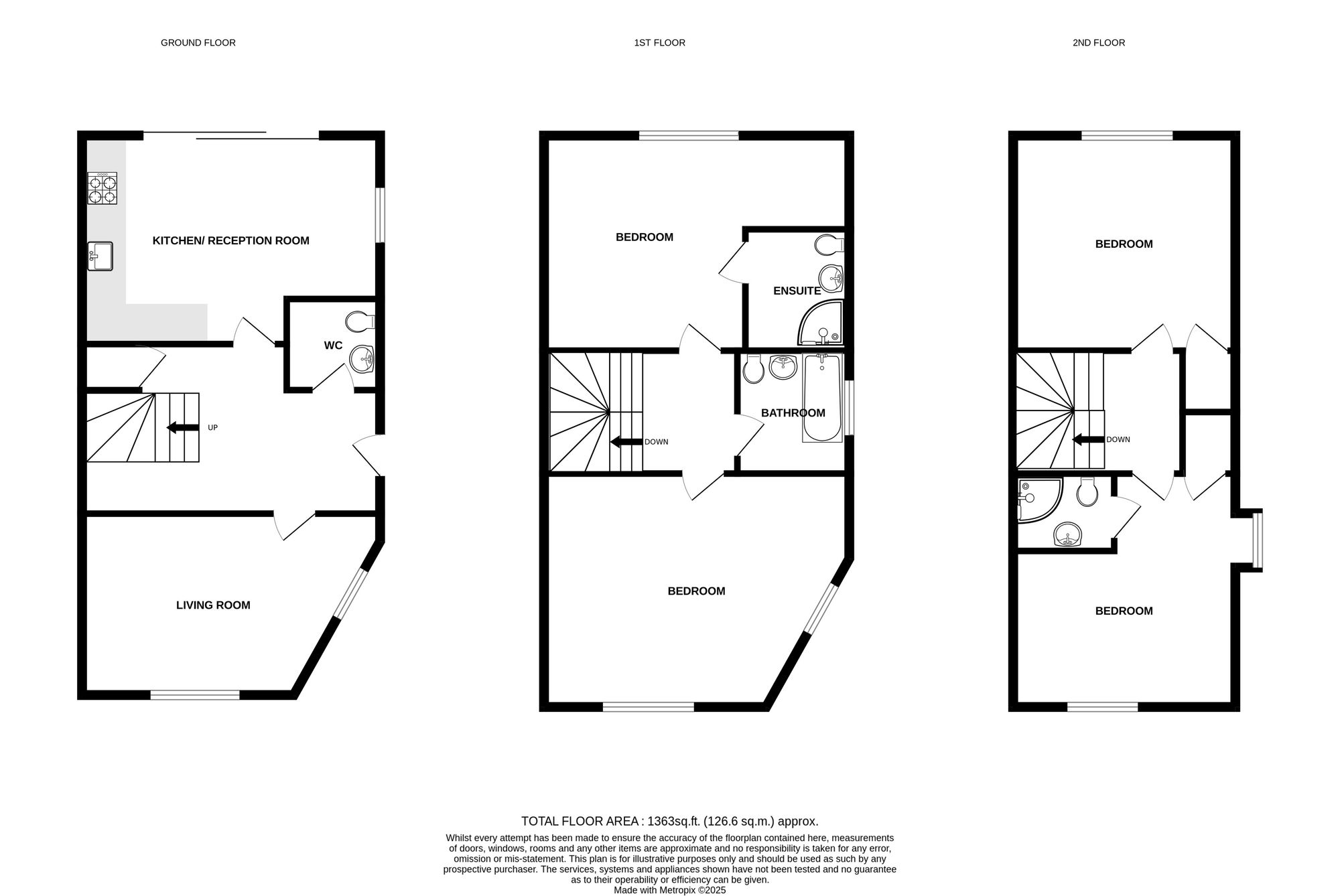 1c North Down, South Croydon floorplan