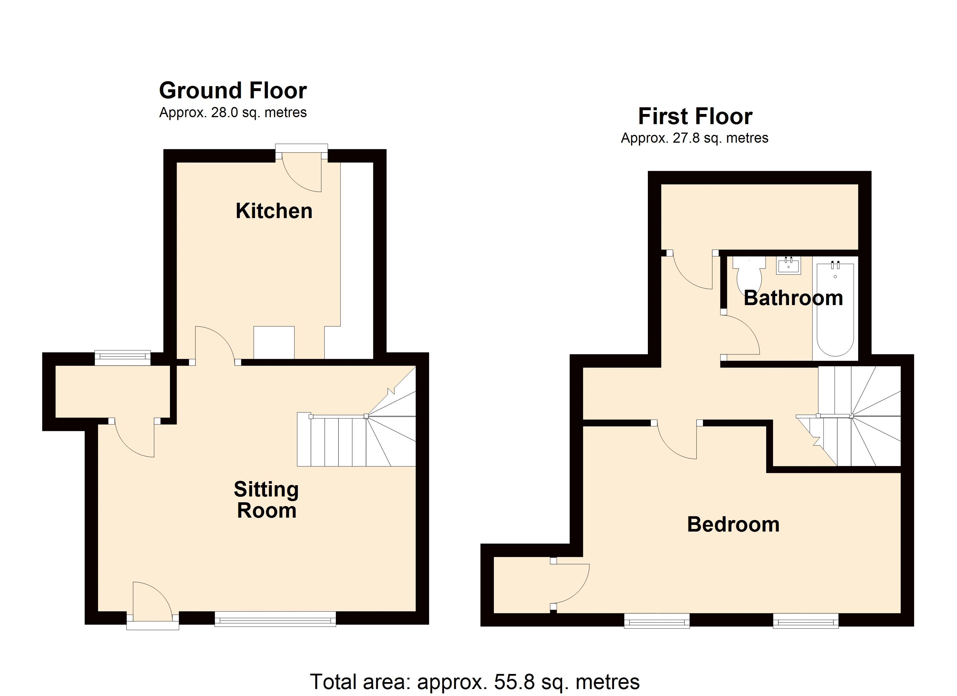 1 Bedrooms  to rent in Cross Street, Clay Cross, Chesterfield S45