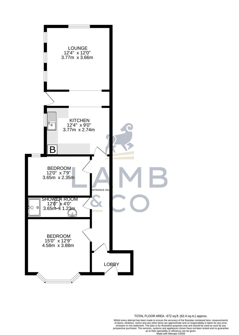 45, Thoroughgood Road, Clacton-On-Sea floorplan