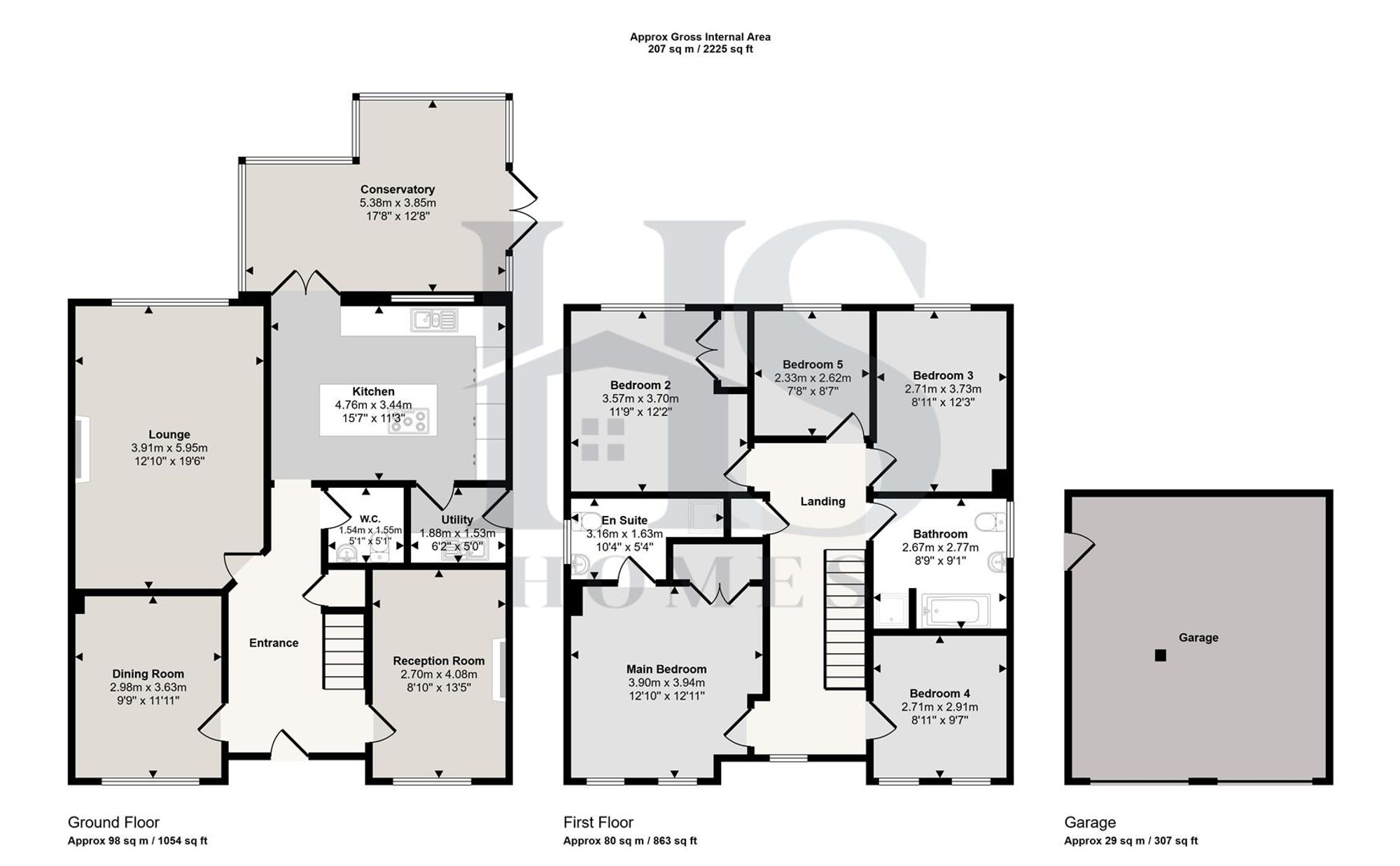 3 Chiltern Close, Walsall floorplan