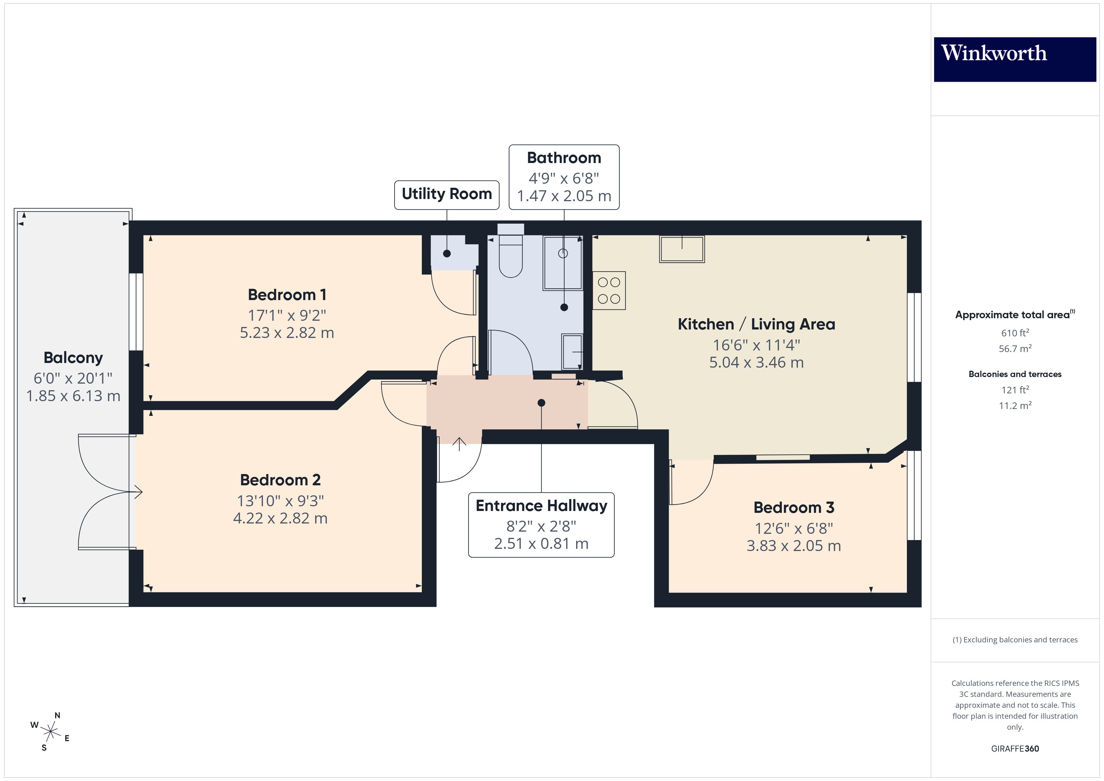 Flat 1, West Hendon Broadway, West Hendon Broadway floorplan