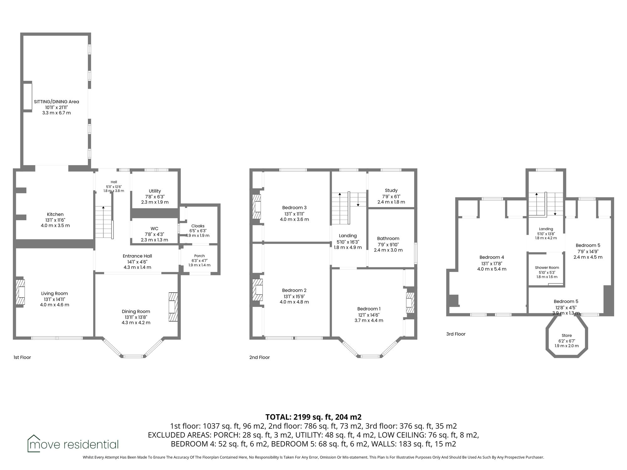 9 Dawstone Road, Wirral floorplan