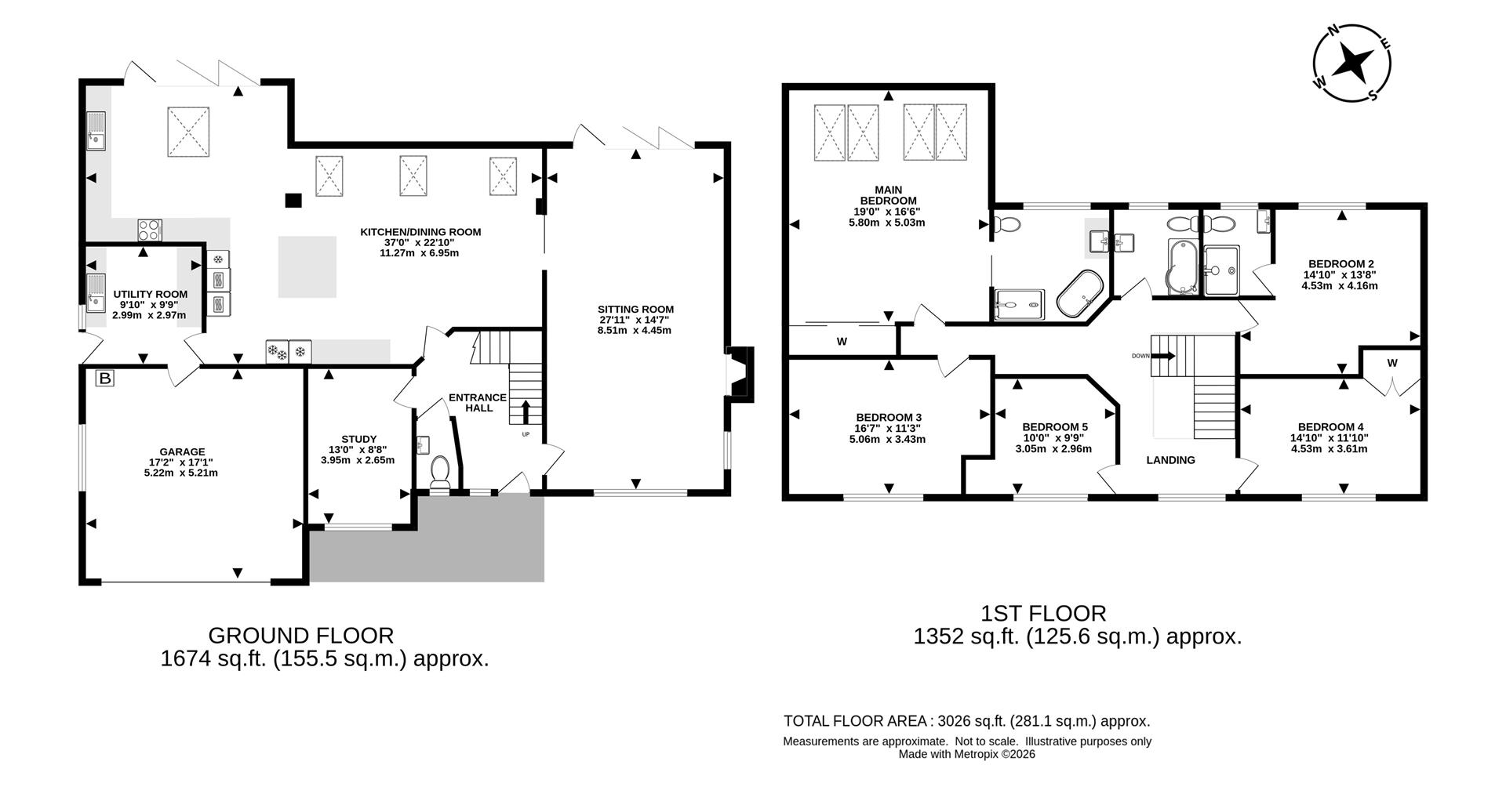 The Pines, Garden Walk, Coulsdon floorplan