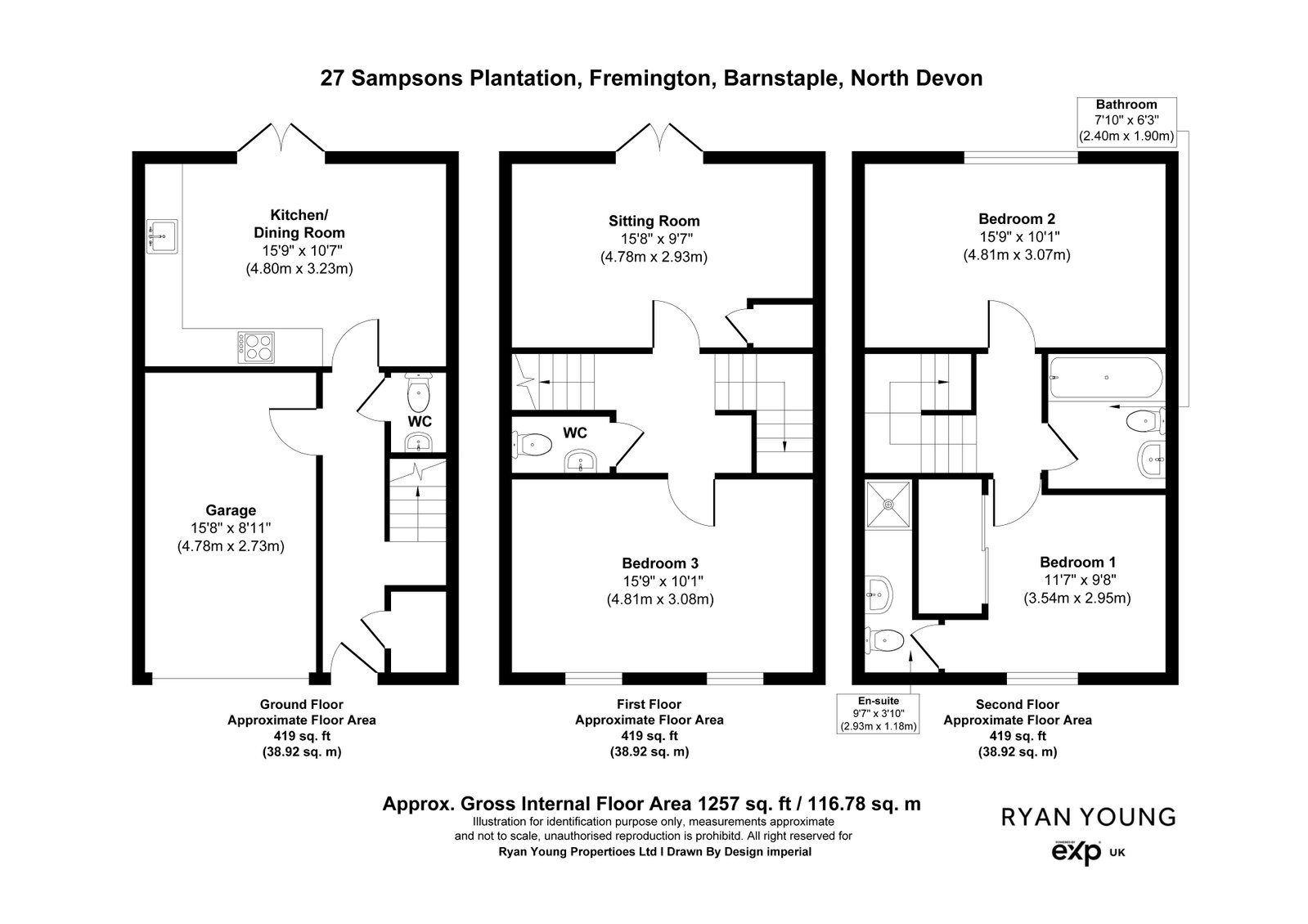 27, Sampson's Plantation, Barnstaple floorplan
