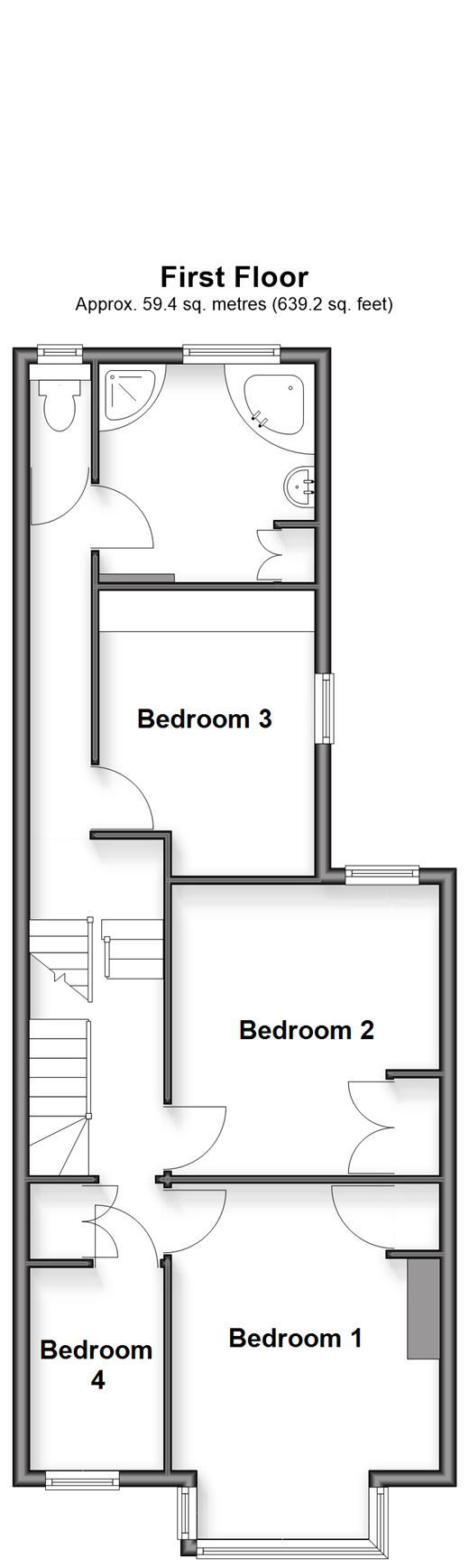 Glossop Road, South Croydon floorplan