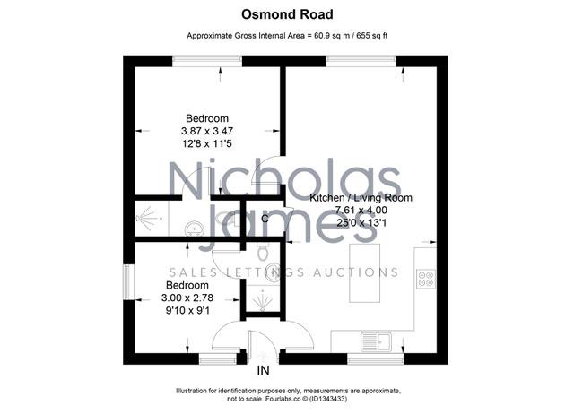 Osmond Road, Hove floorplan